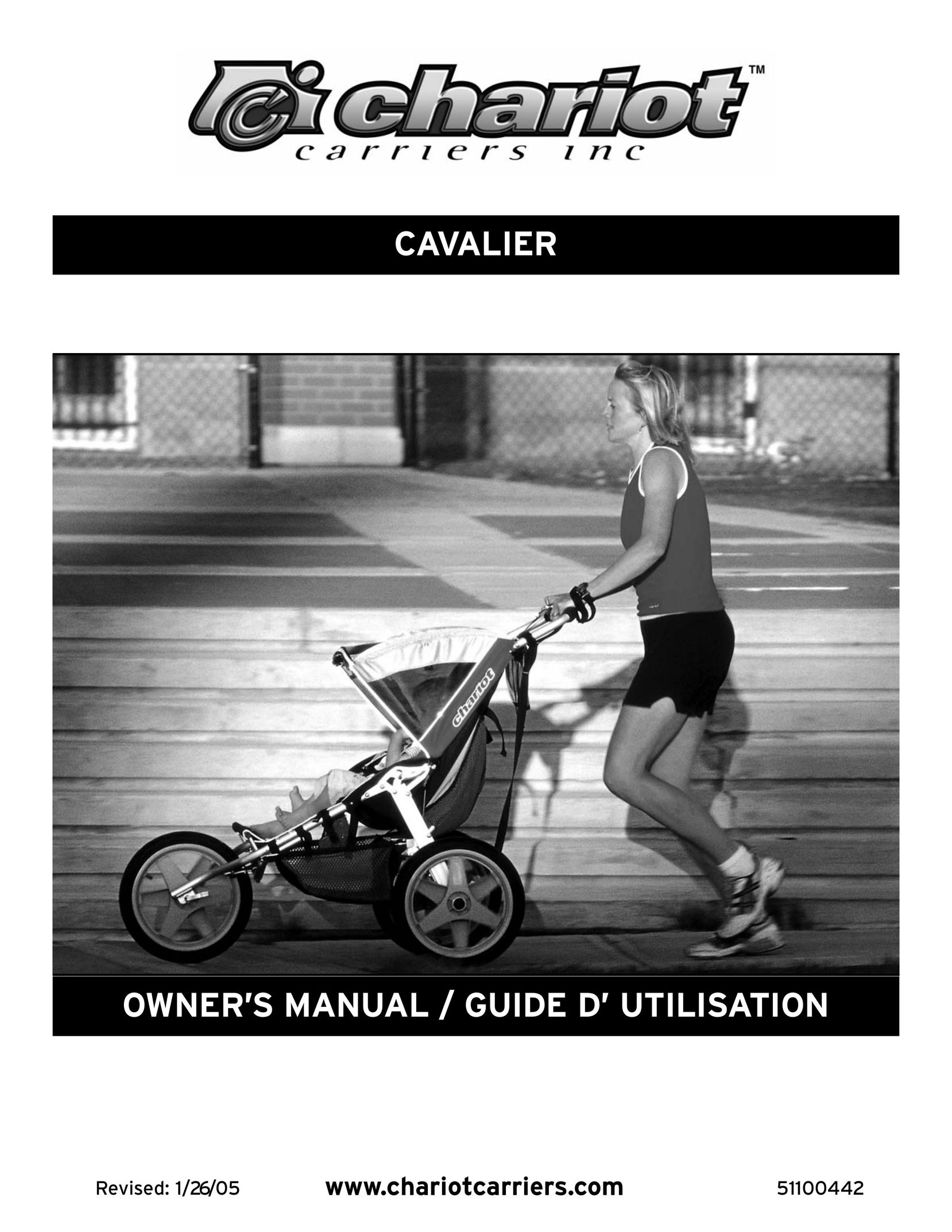 Chariot Carriers 51100442 Stroller User Manual
