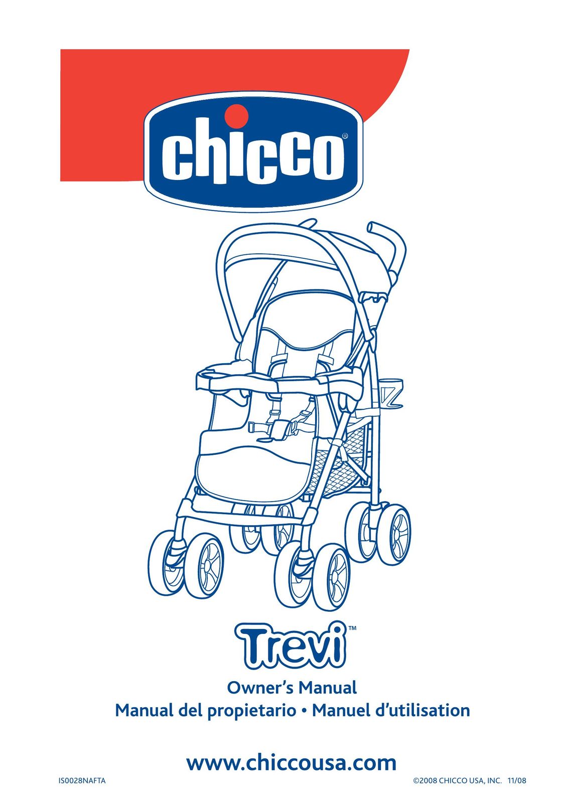 Chicco IS0028NAFTA Stroller User Manual