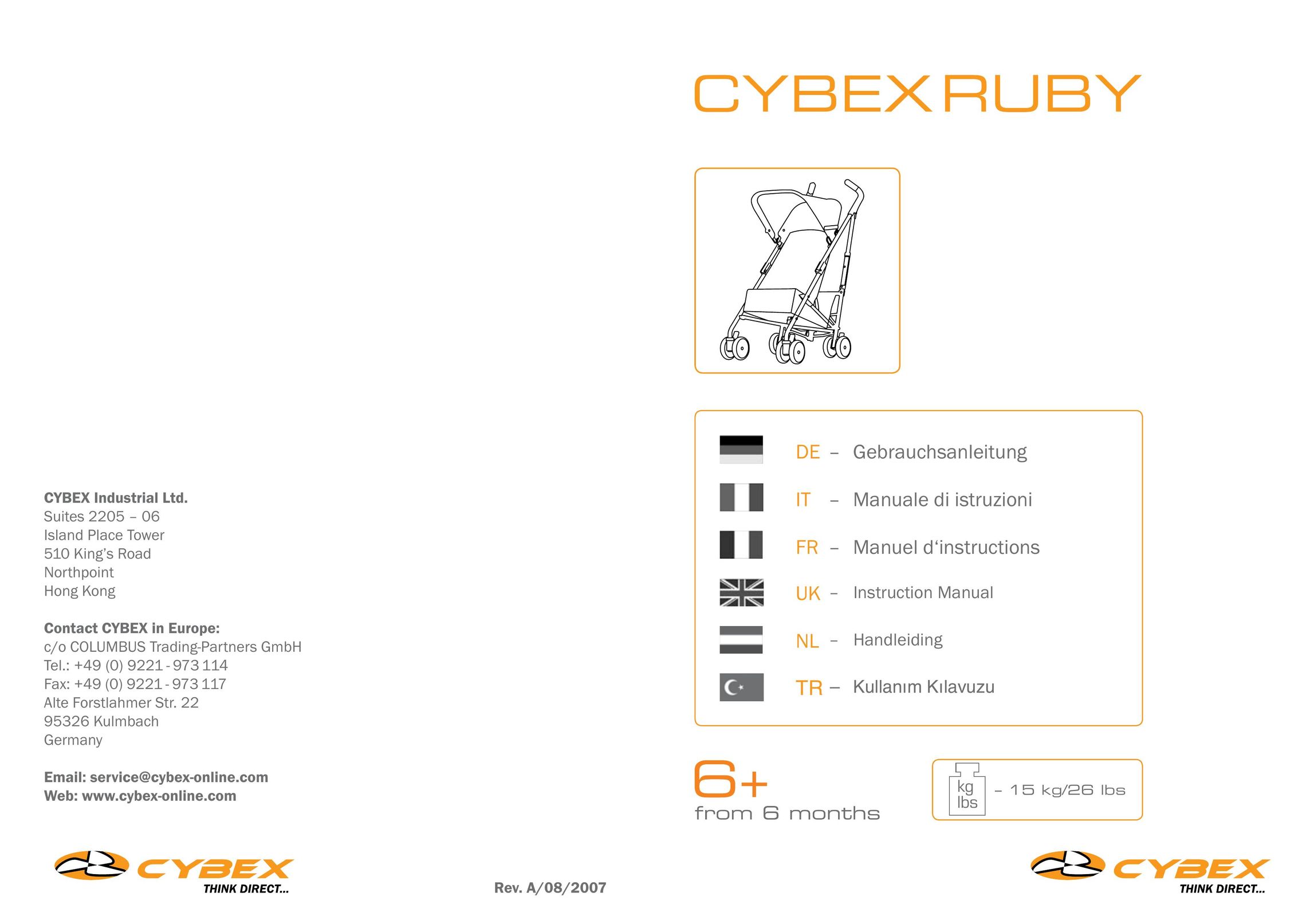 Cybex Strollers CYBEX RUBY Stroller User Manual