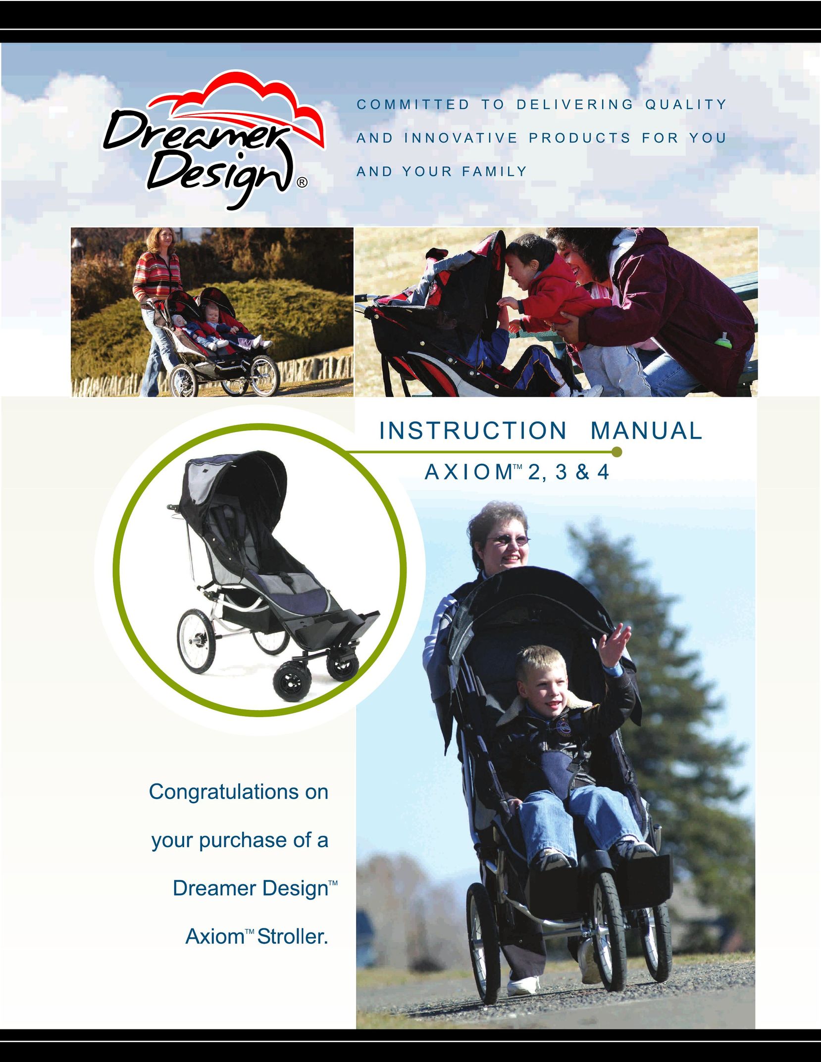 Dreamer Design 3 Stroller User Manual