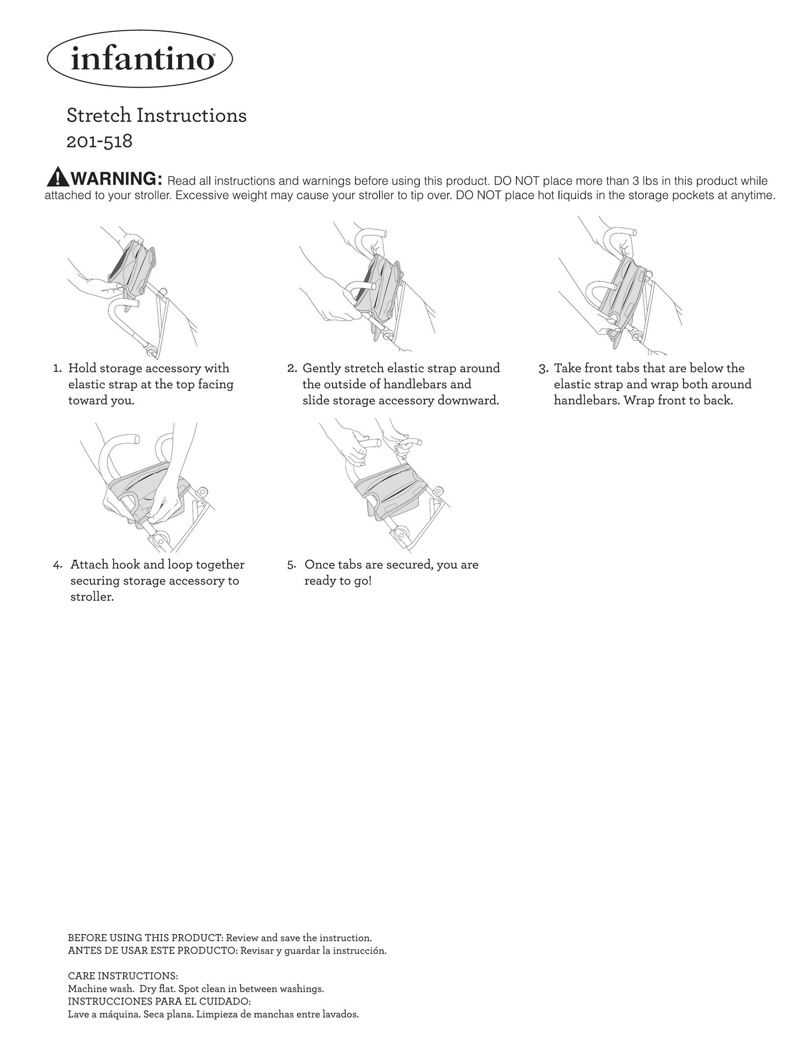 Infantino 201-518 Stroller User Manual