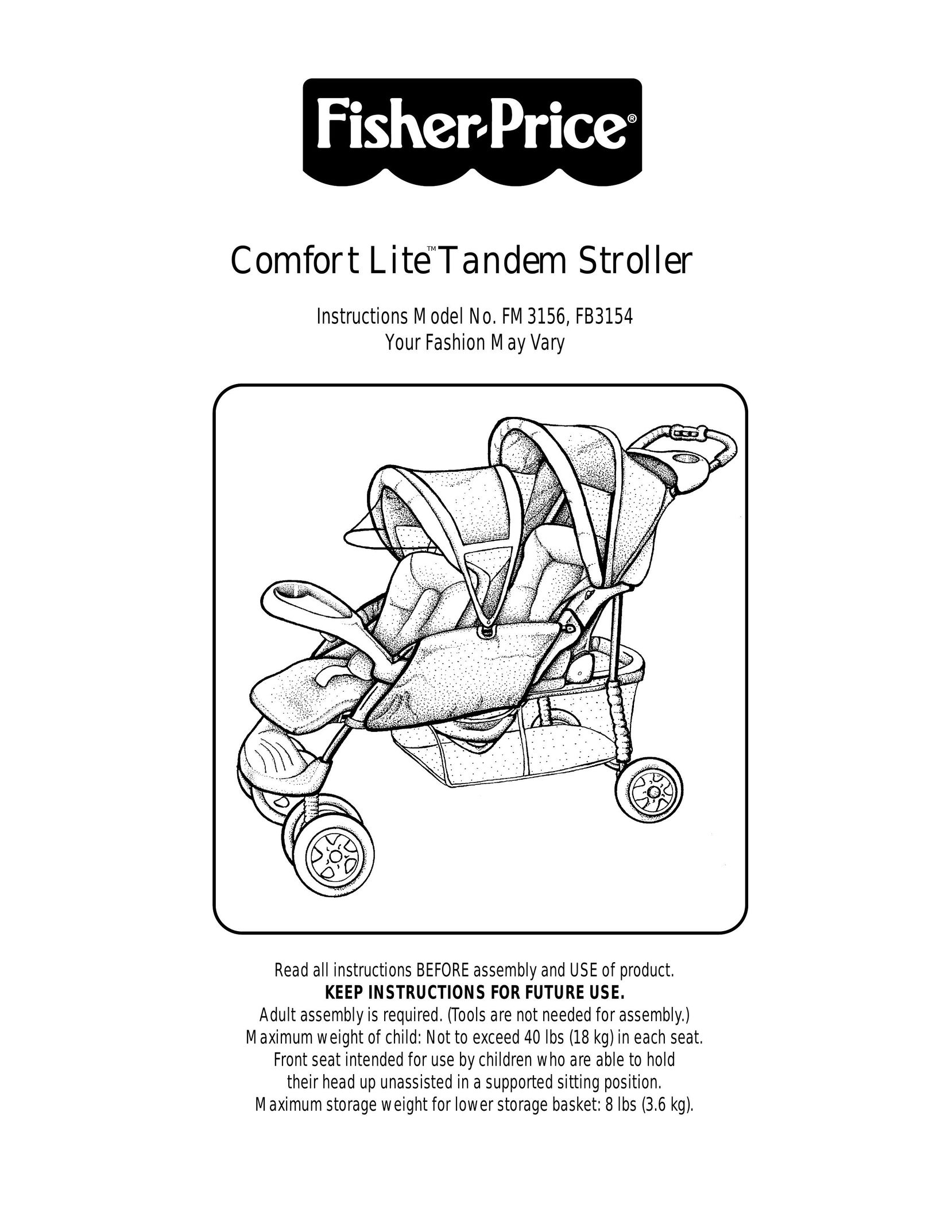 J. Mason FB3154 Stroller User Manual