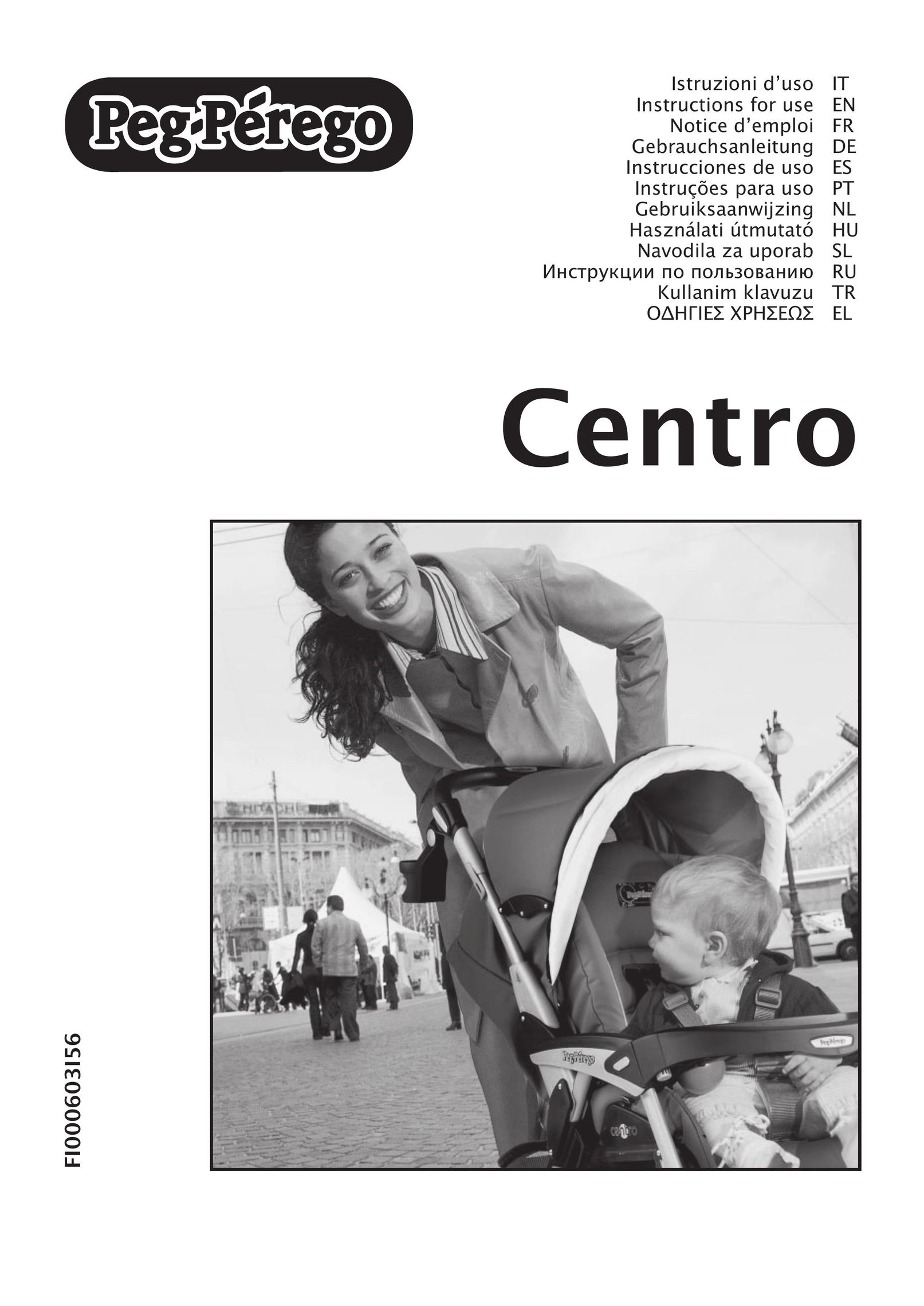 Peg-Perego Centro Stroller User Manual