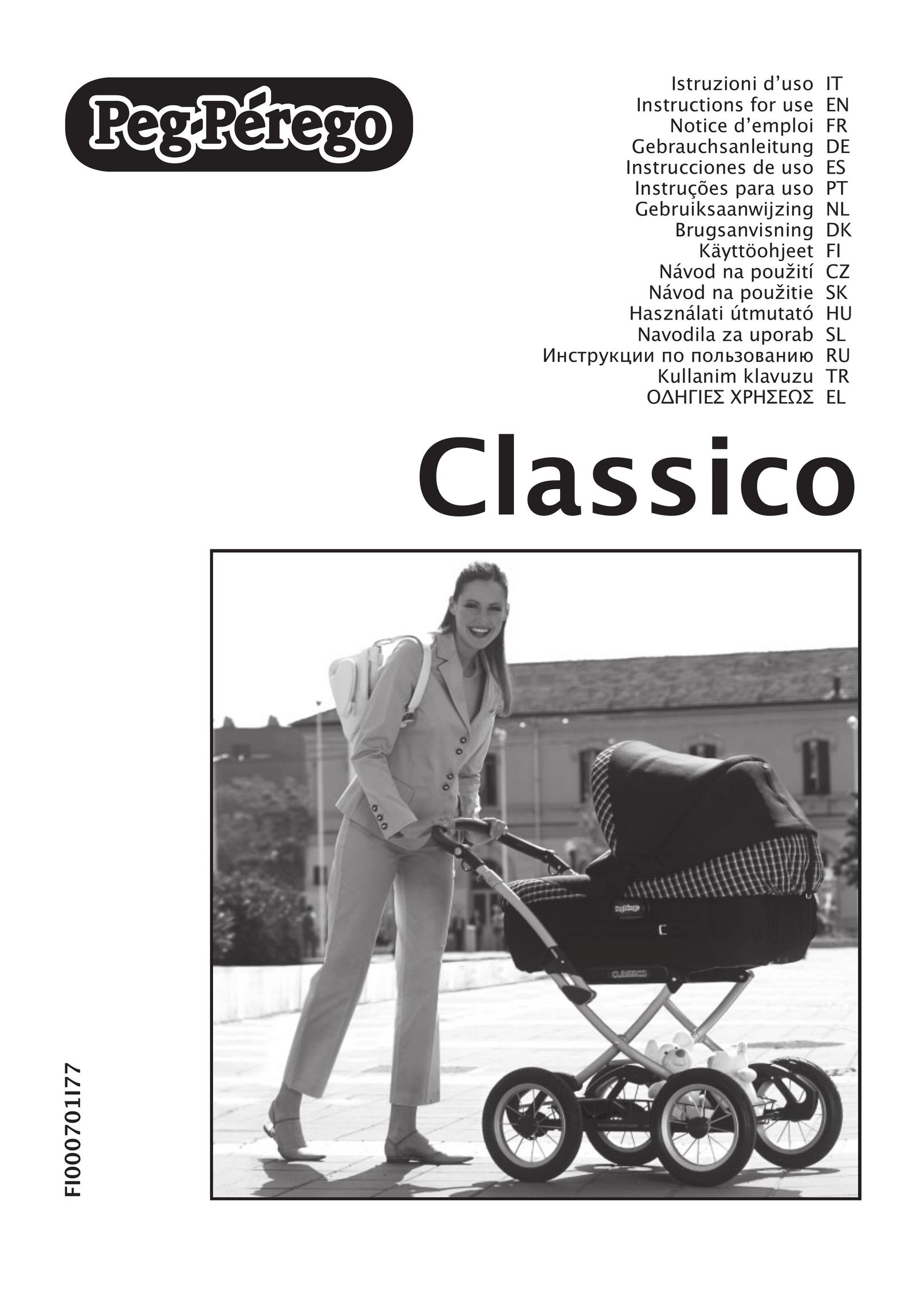 Peg-Perego Classico Stroller User Manual
