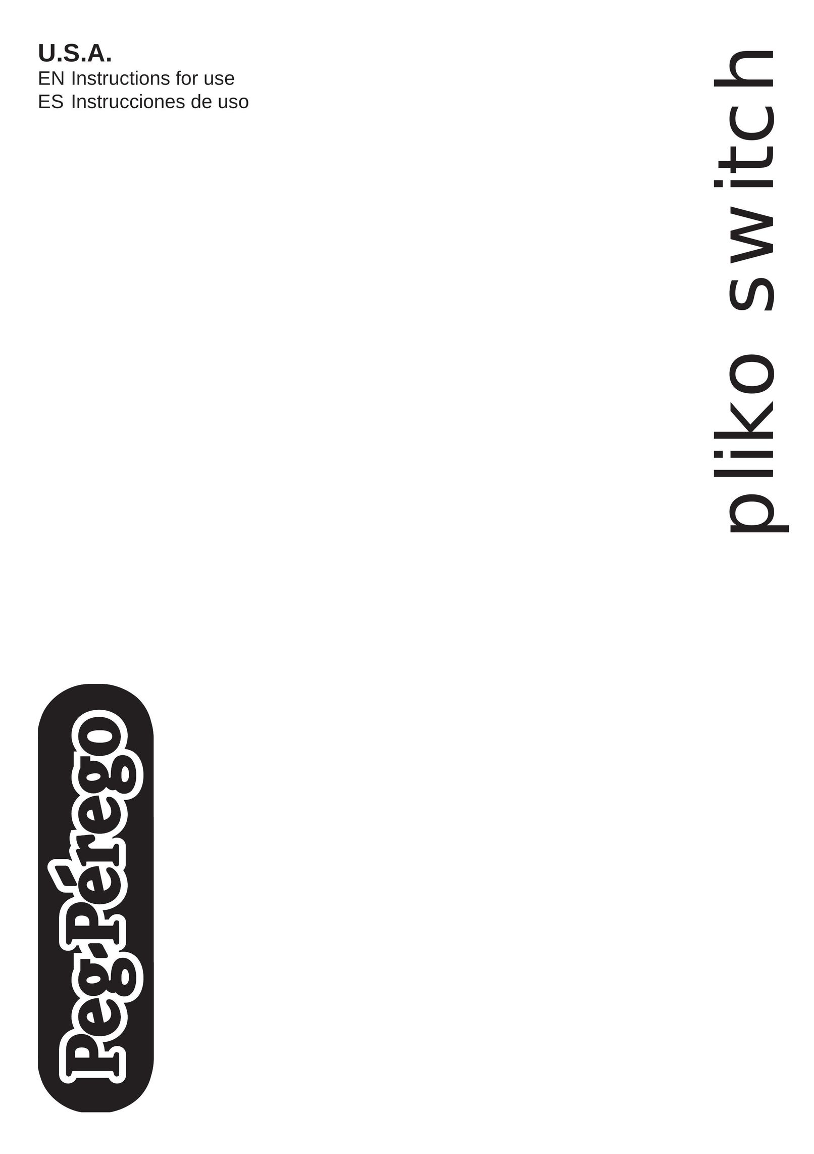 Peg-Perego Pliko Switch Stroller User Manual