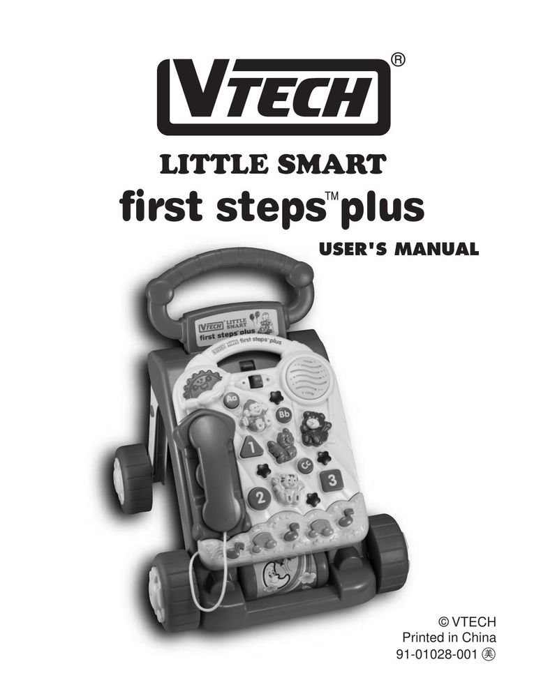 VTech LITTLE SMART Stroller User Manual