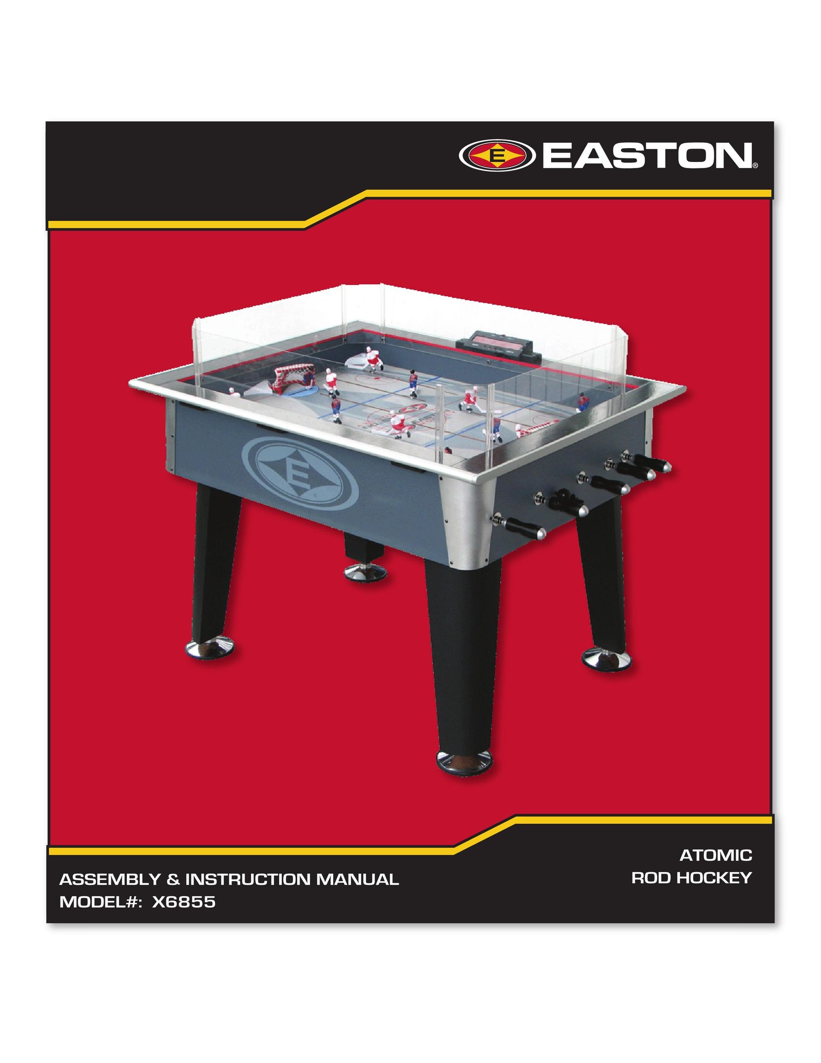 Briggs & Stratton X6855 Table Top Game User Manual