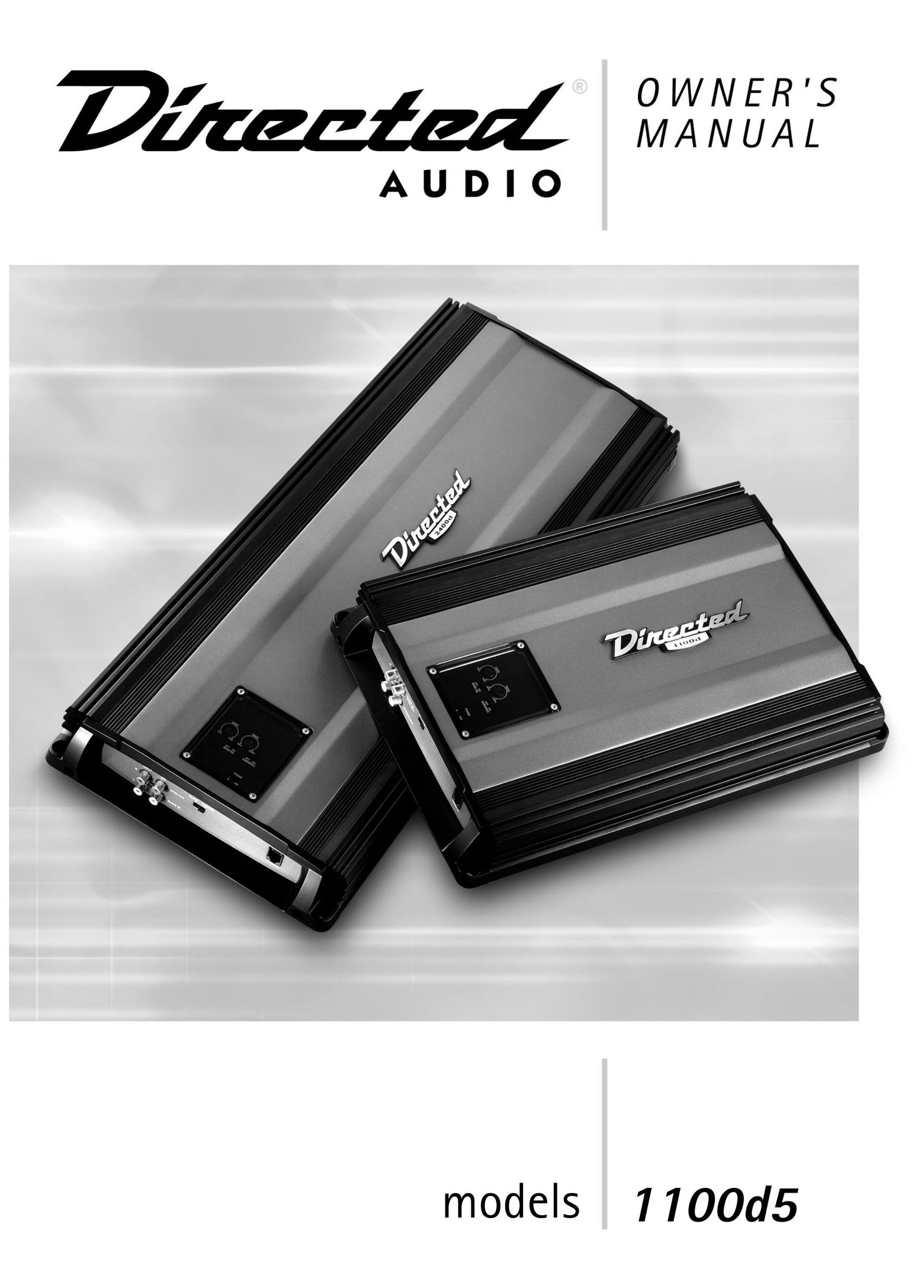 Directed Audio 1100D5 Car Amplifier User Manual