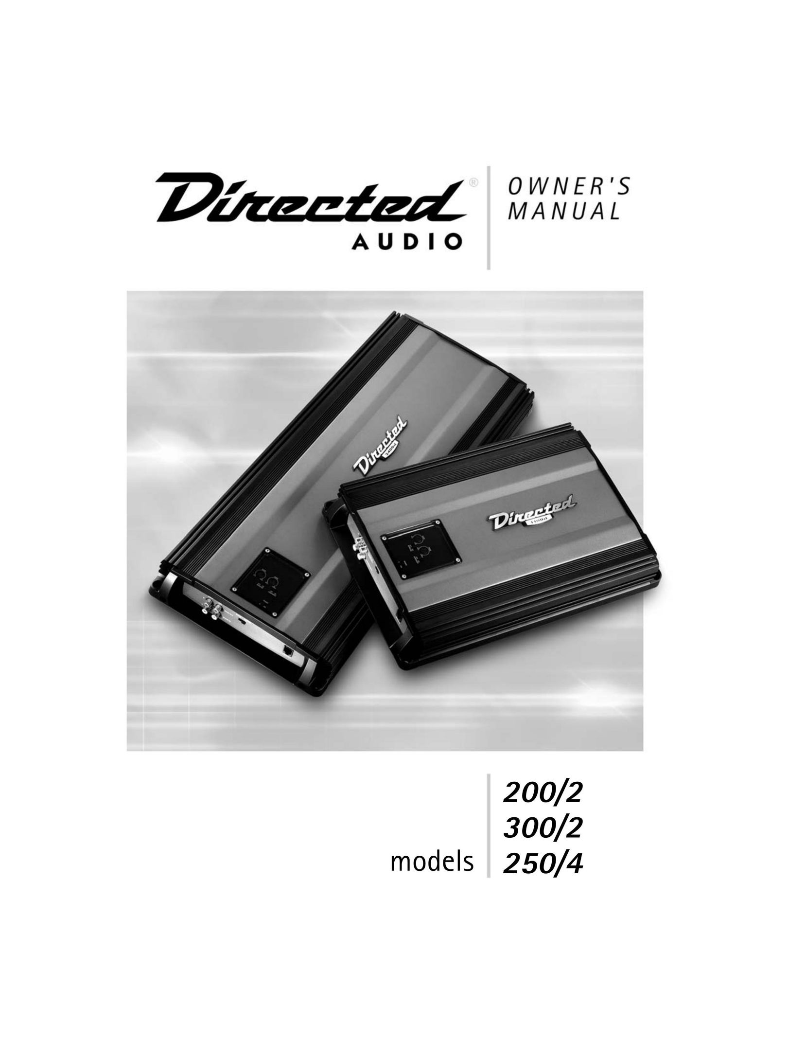 Directed Audio 250/4 Car Amplifier User Manual