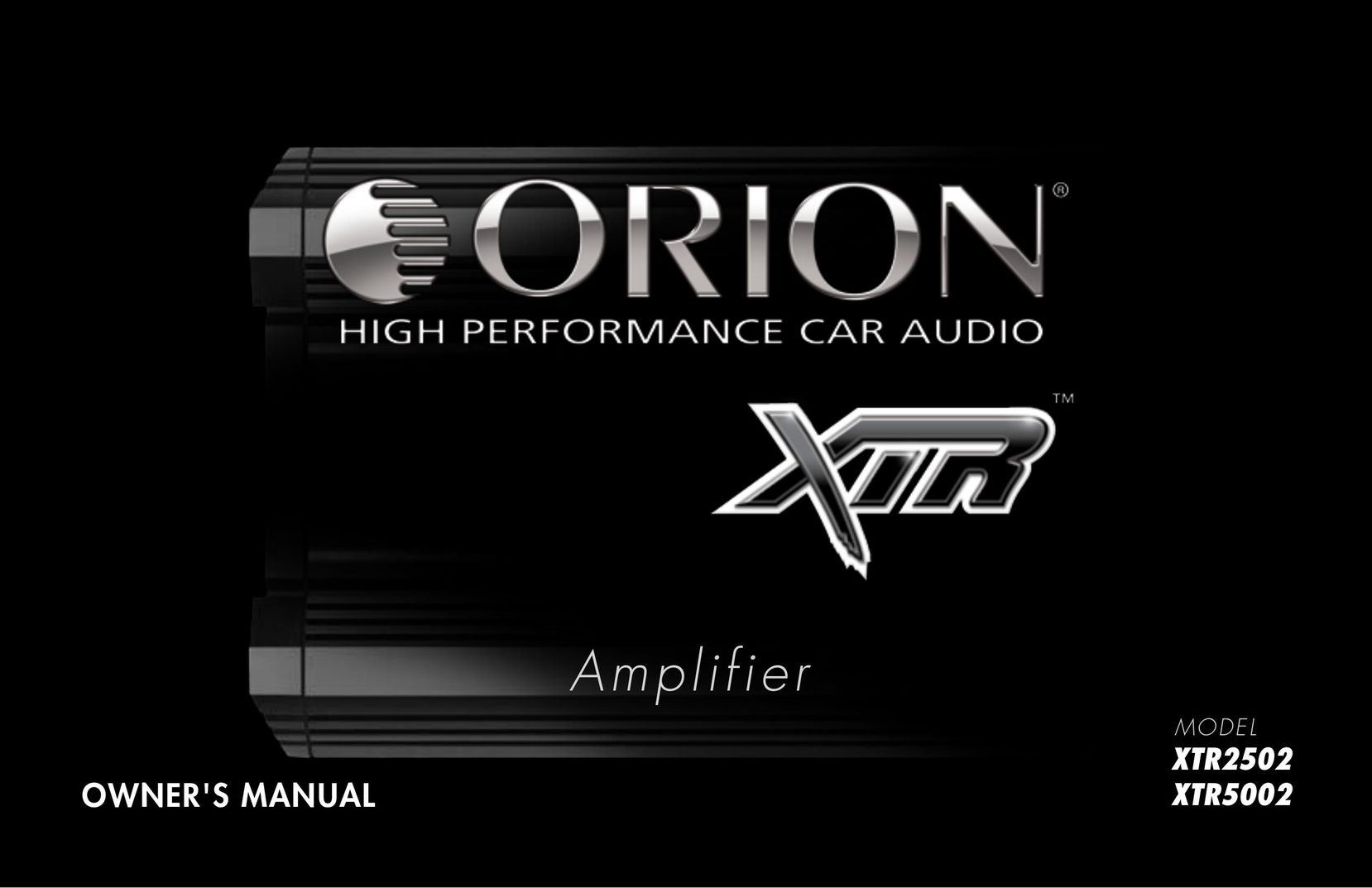 Directed Audio XTR2502 Car Amplifier User Manual