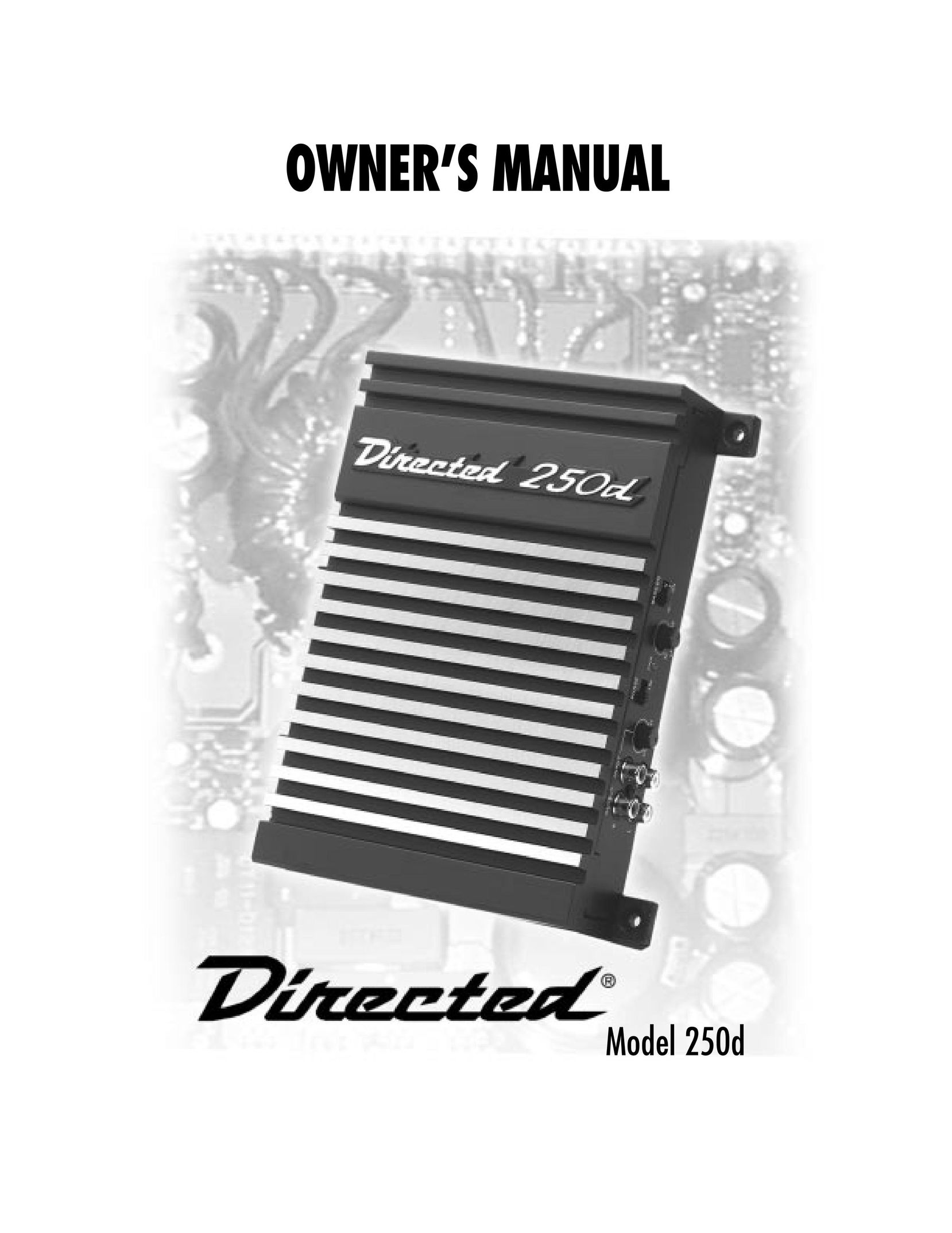 Directed Electronics 250d Car Amplifier User Manual
