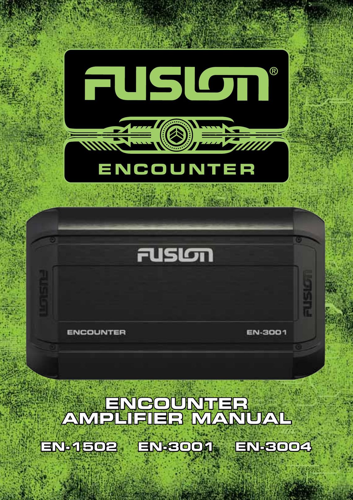 Fusion En-1502 Car Amplifier User Manual