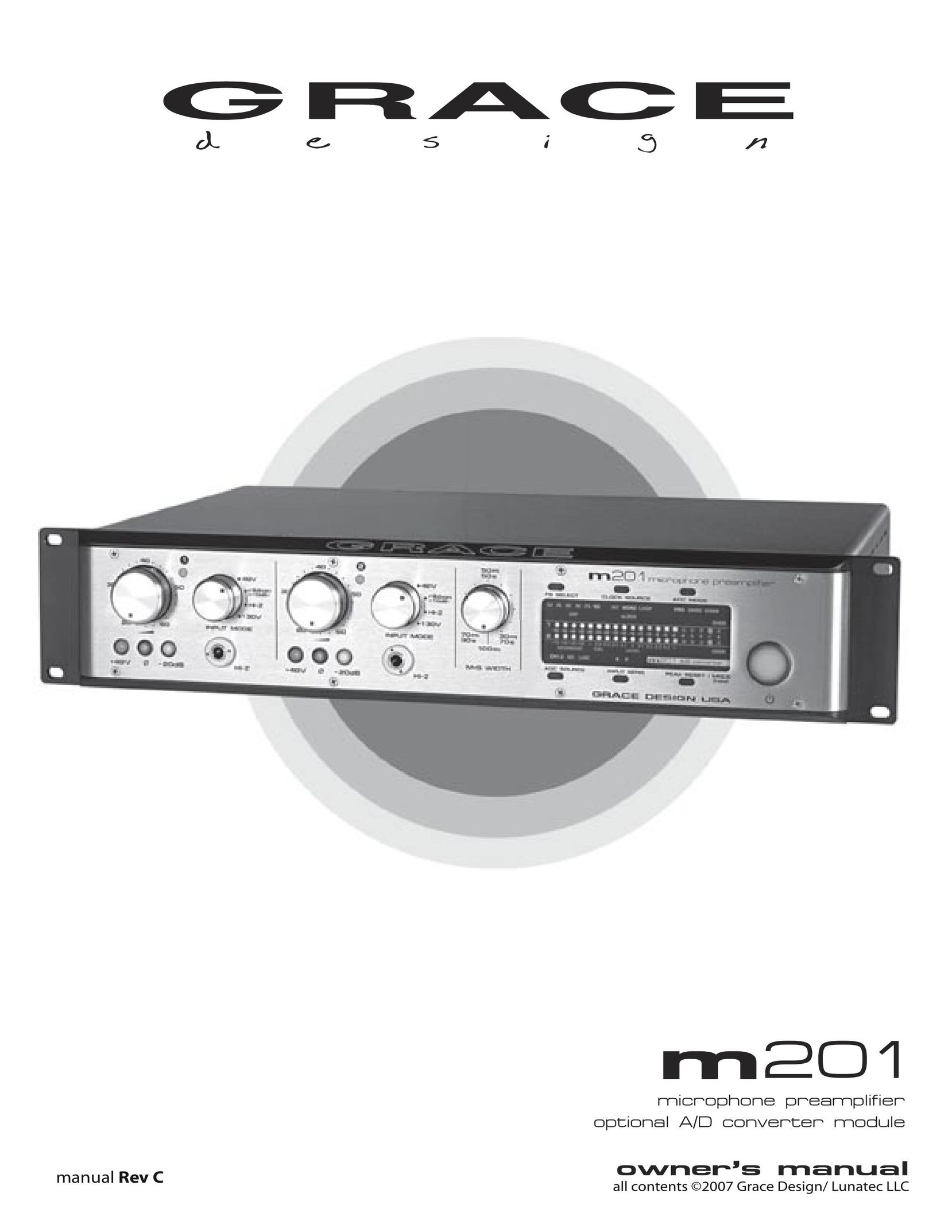 Grace M201 Car Amplifier User Manual