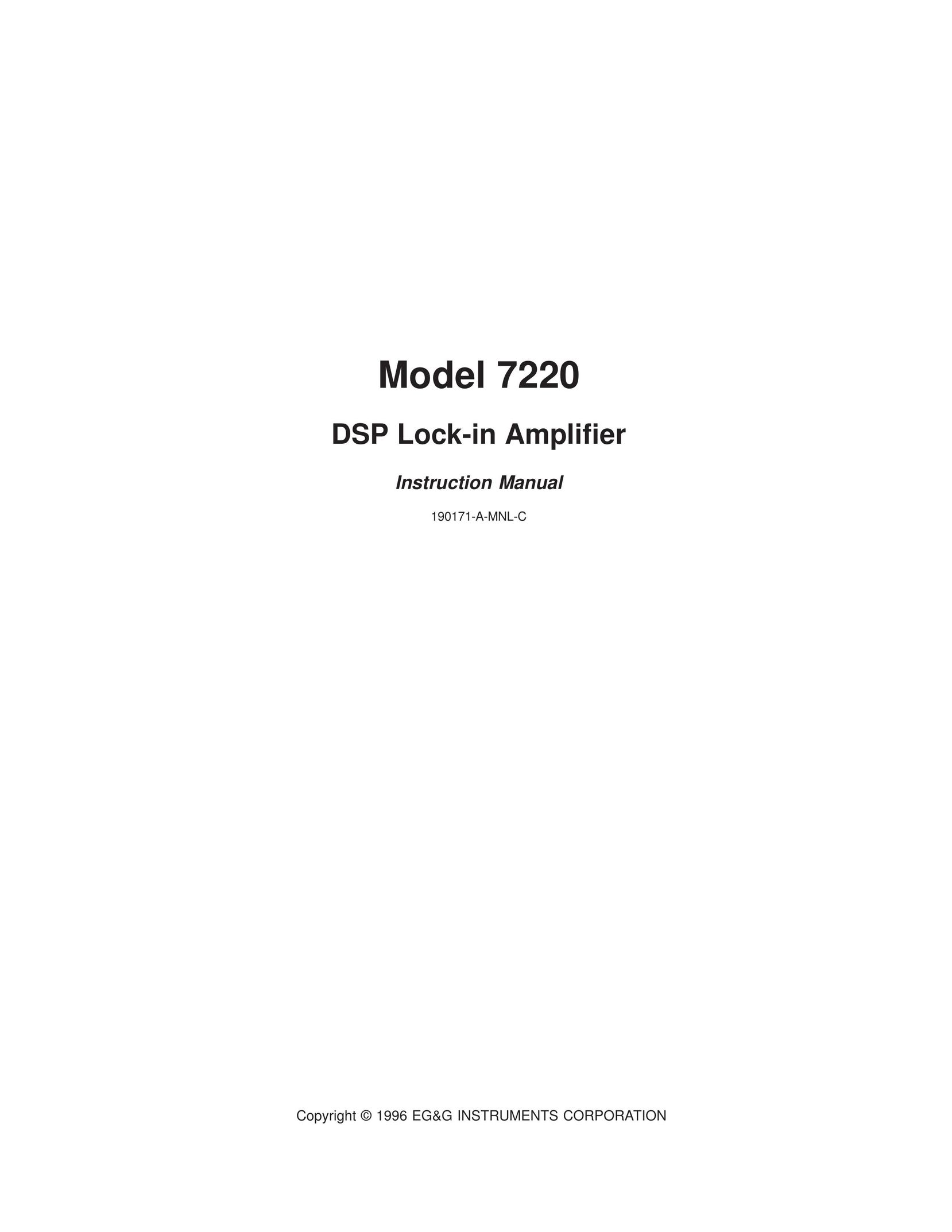 IBM 7220 Car Amplifier User Manual