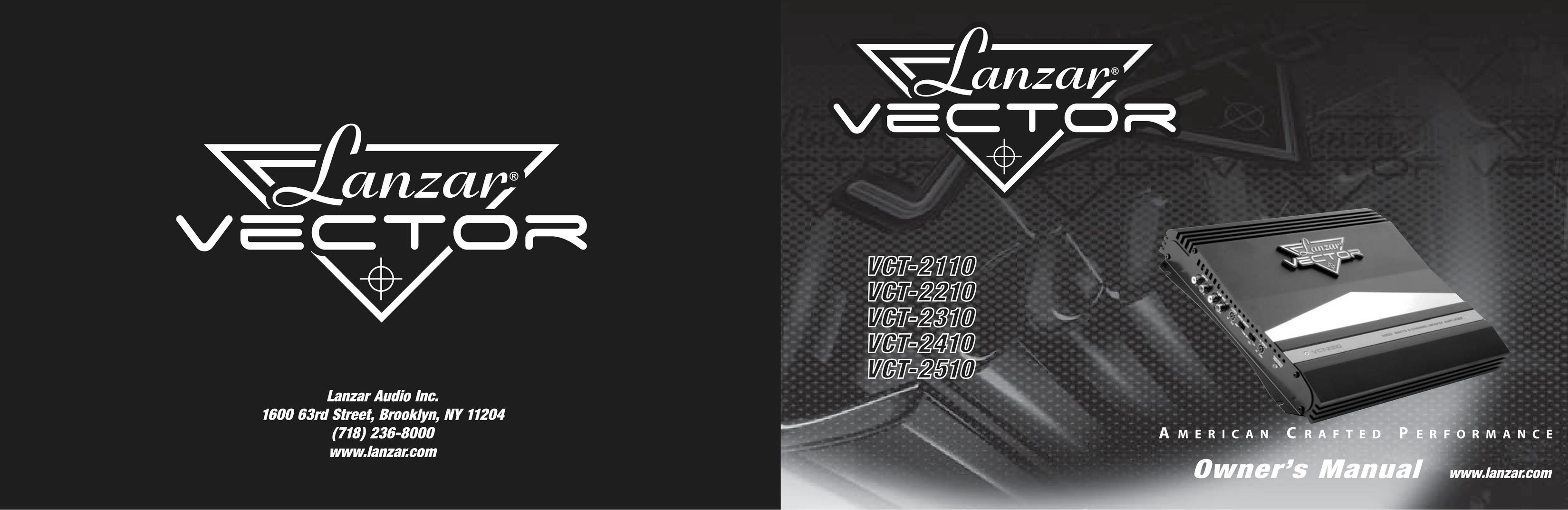 Lanzar Car Audio VCT-2110 Car Amplifier User Manual