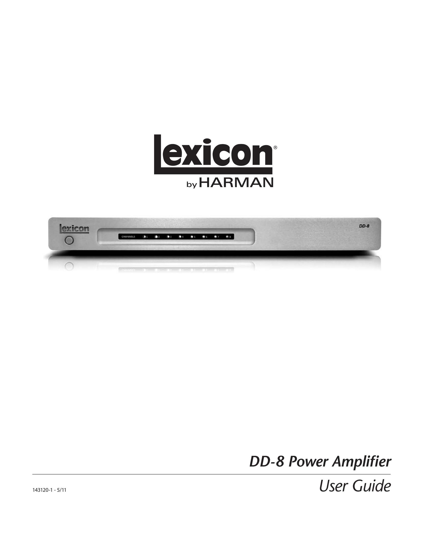 Lexicon DD-8 Car Amplifier User Manual
