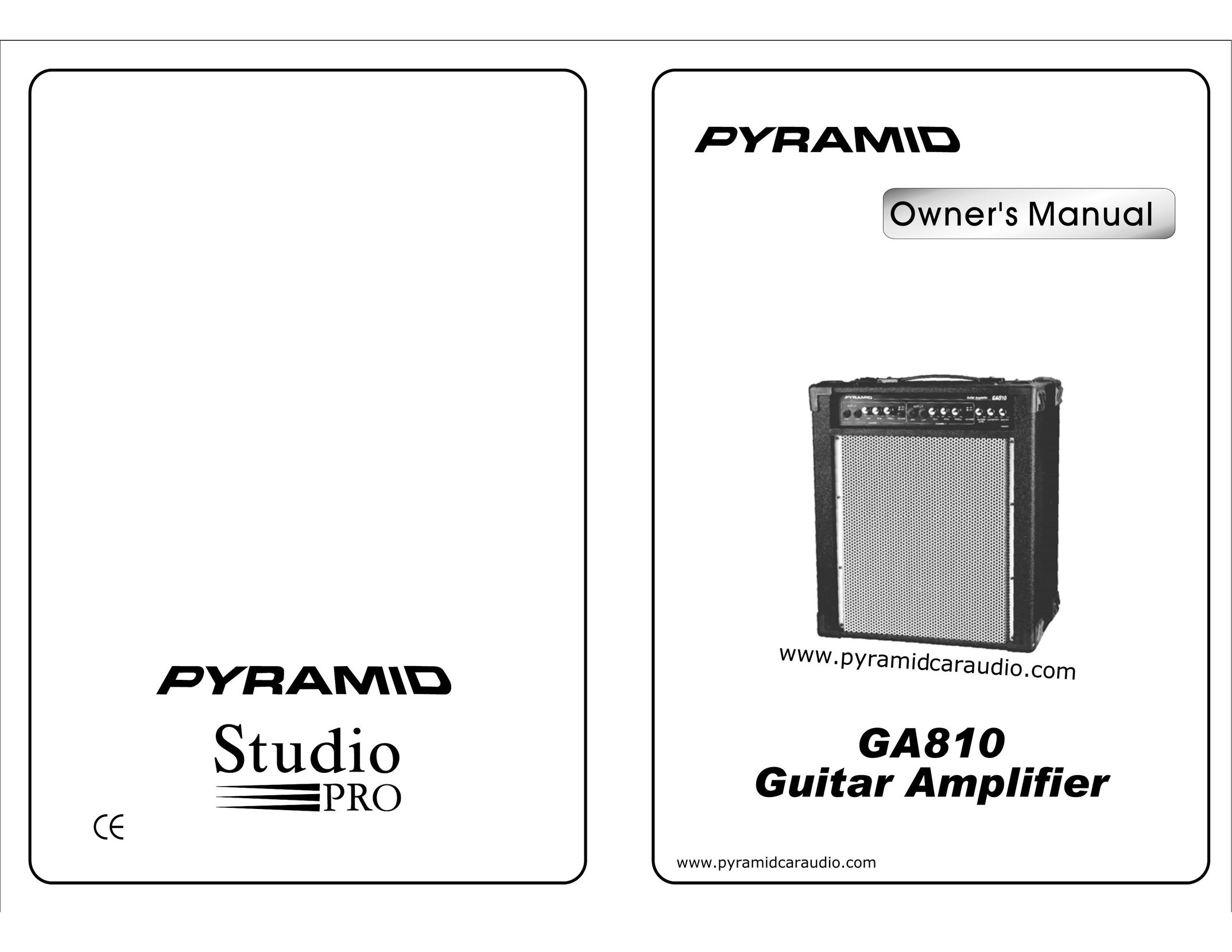 Pyramid Car Audio GA810 Car Amplifier User Manual