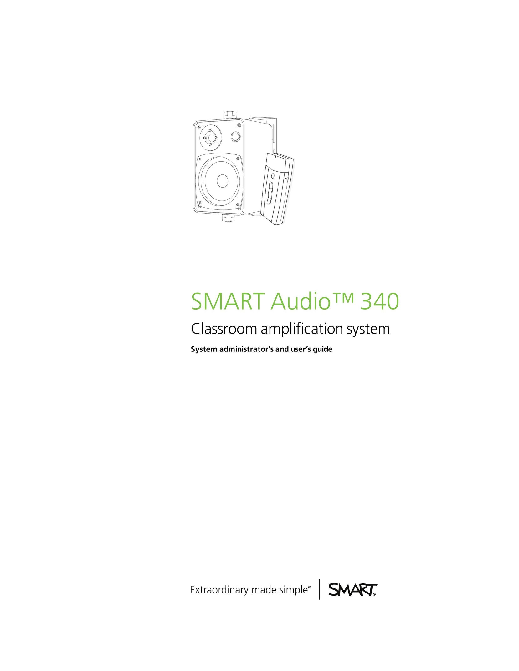 Smart Technologies 340 Car Amplifier User Manual