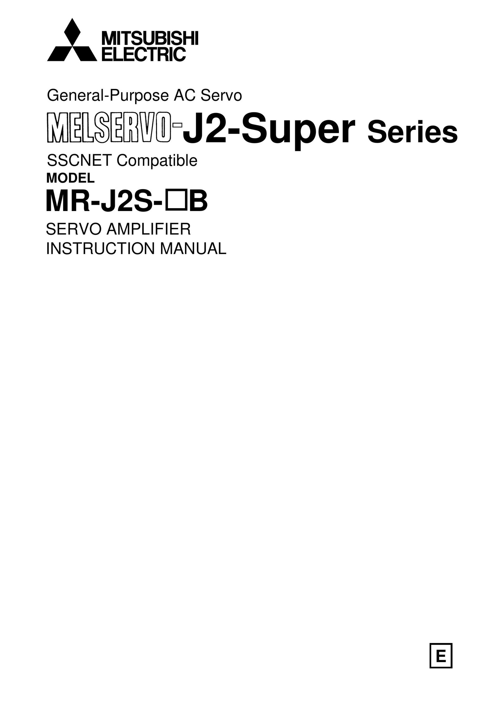 Telex MR-J2S- B Car Amplifier User Manual