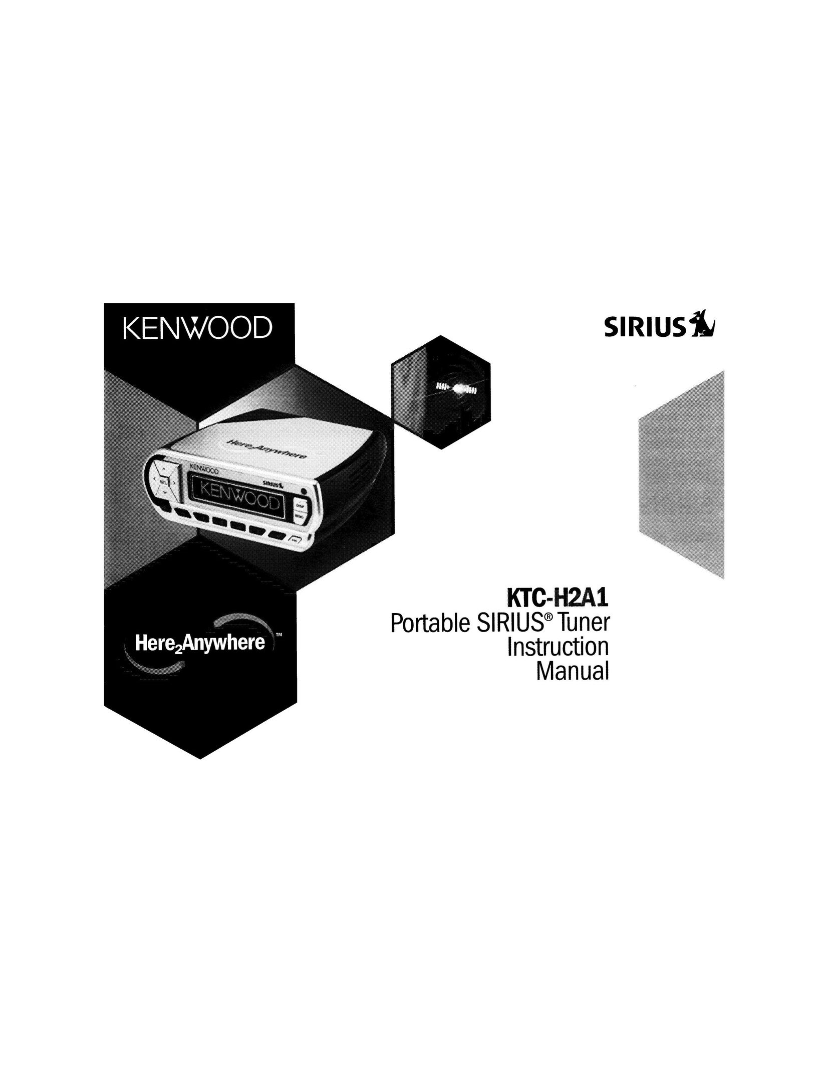 Kenwood KTC=H2A1 Car Satellite Radio System User Manual