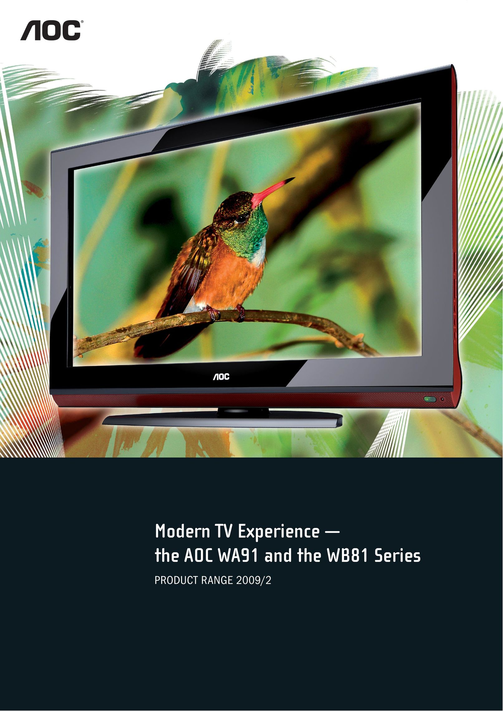 AOC WB81 Car Satellite TV System User Manual