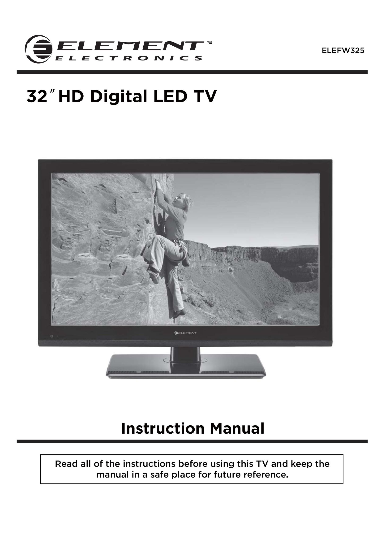 Element Electronics ELEFW325 Car Satellite TV System User Manual
