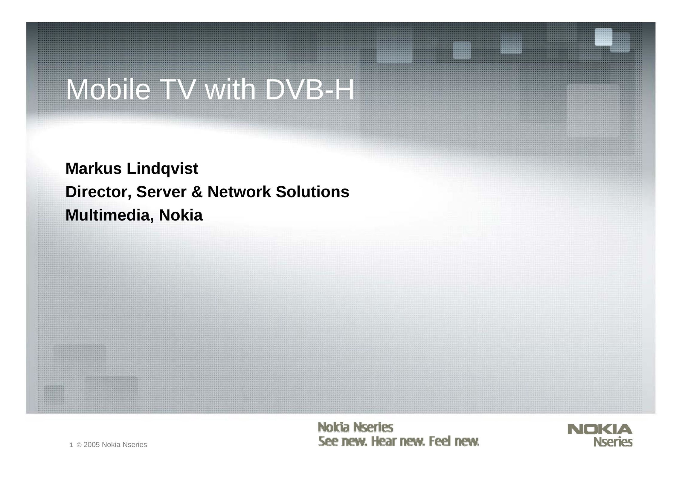 Nokia Nseries Car Satellite TV System User Manual