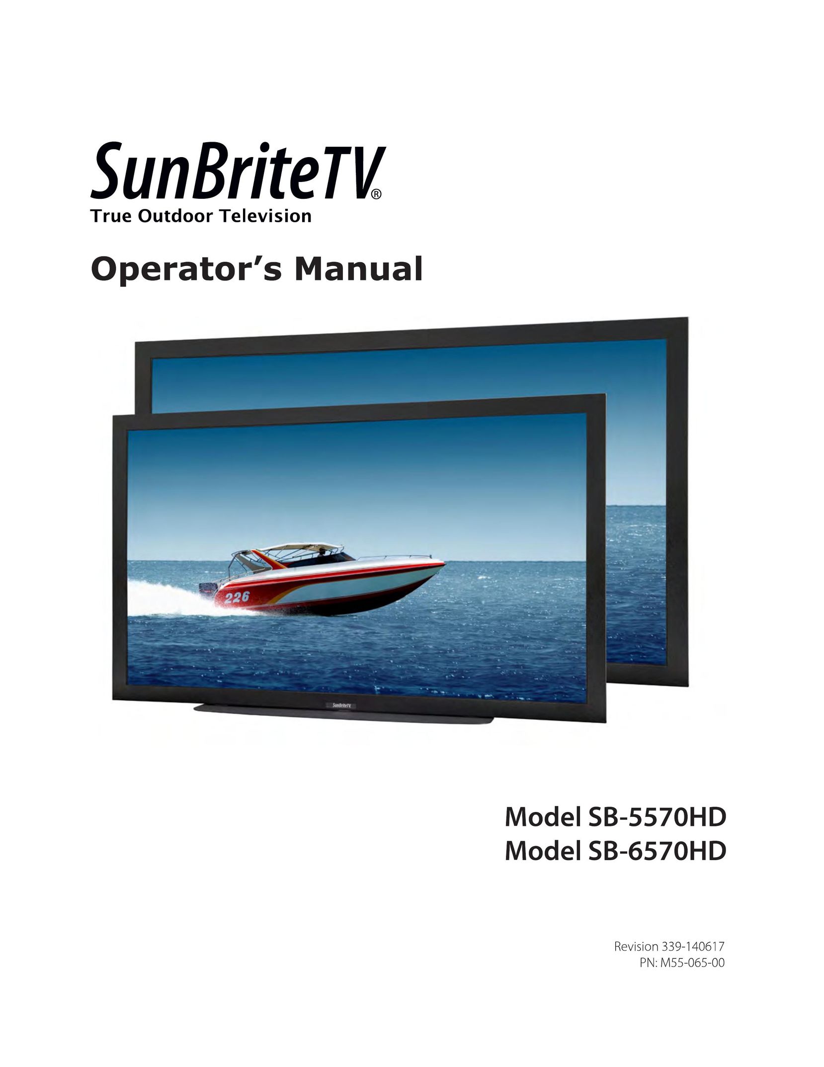 SunBriteTV SB-5570HD Car Satellite TV System User Manual