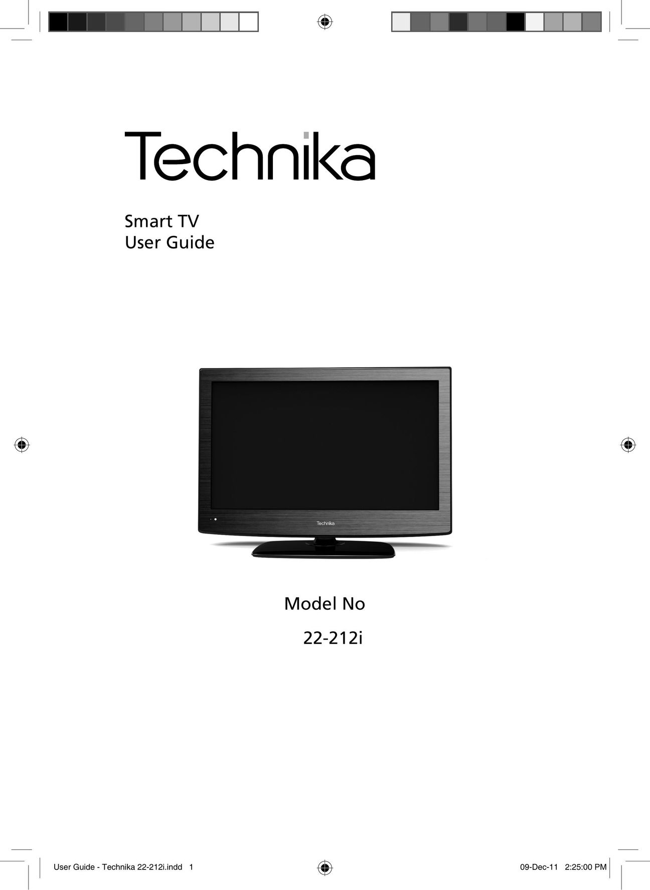 Technika 22-212i Car Satellite TV System User Manual