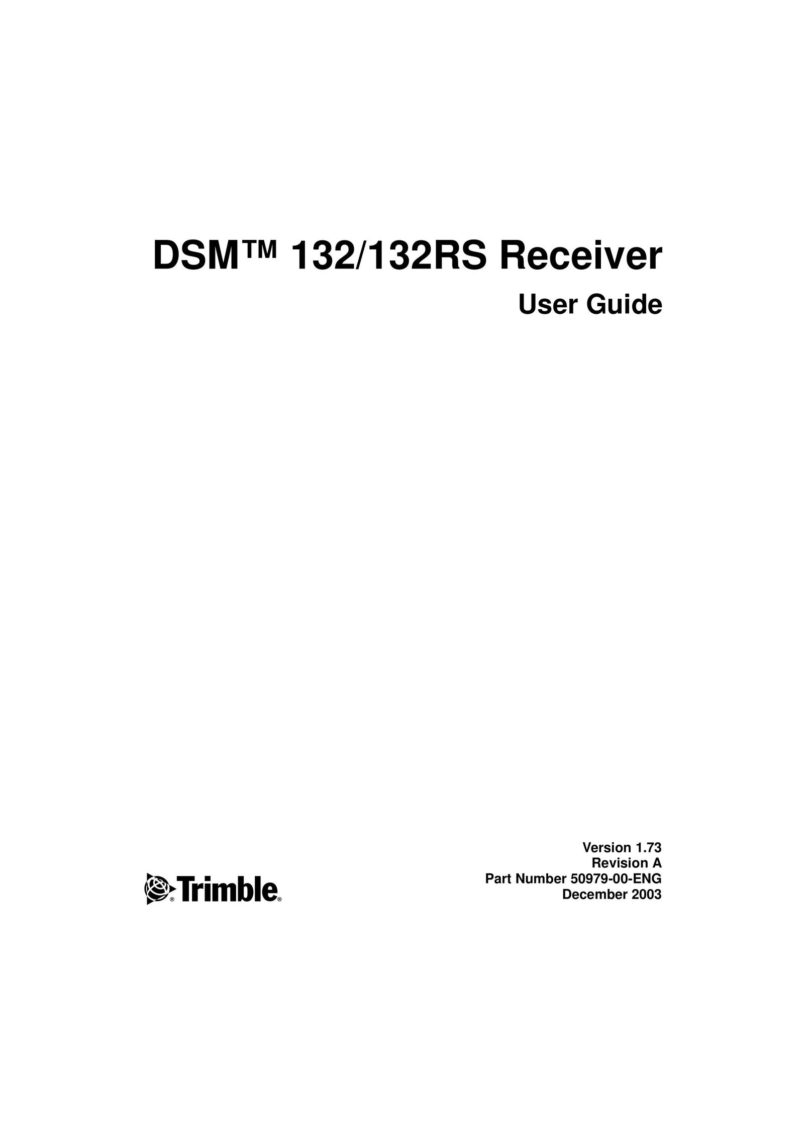 Trimble Outdoors 132RS Car Satellite TV System User Manual