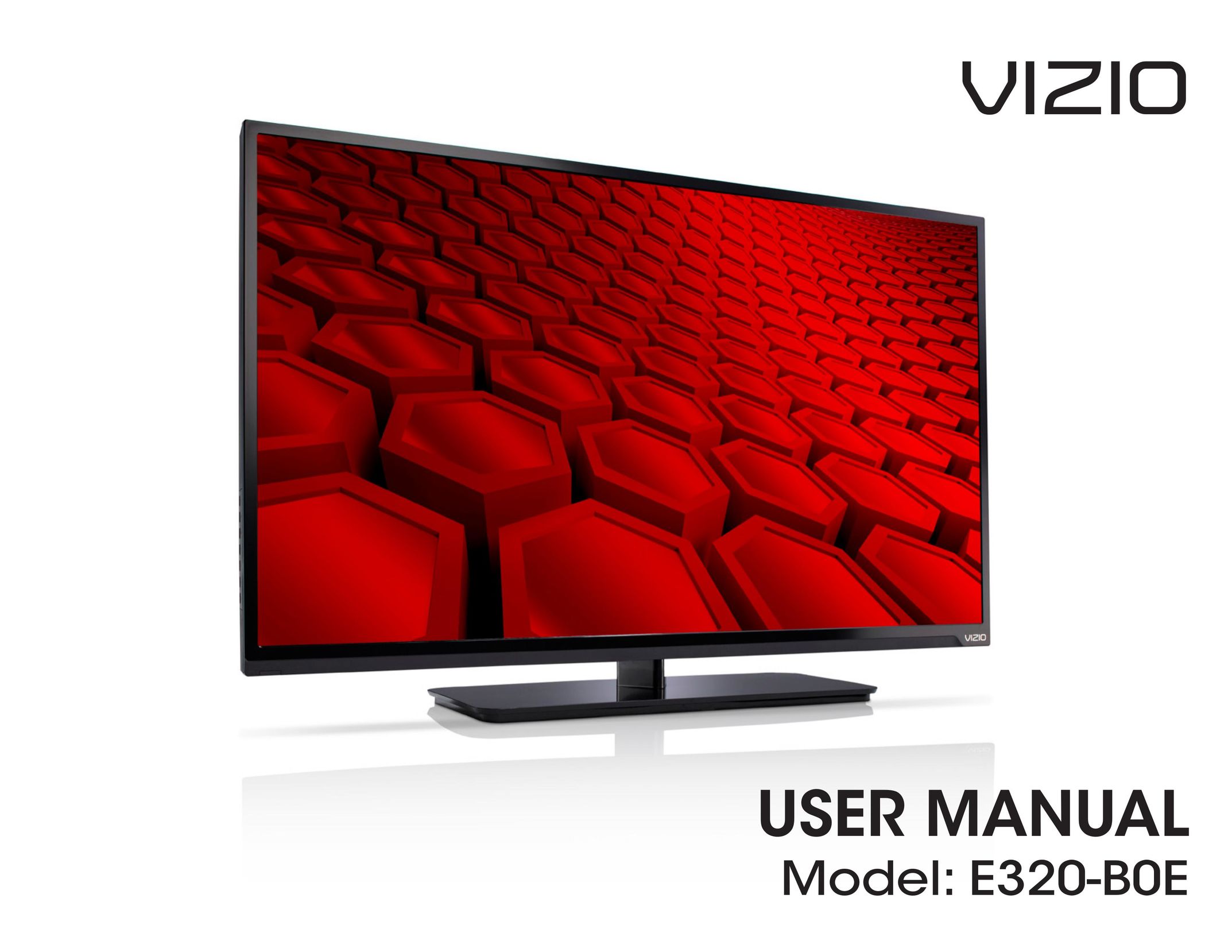Vizio E320-B0E Car Satellite TV System User Manual