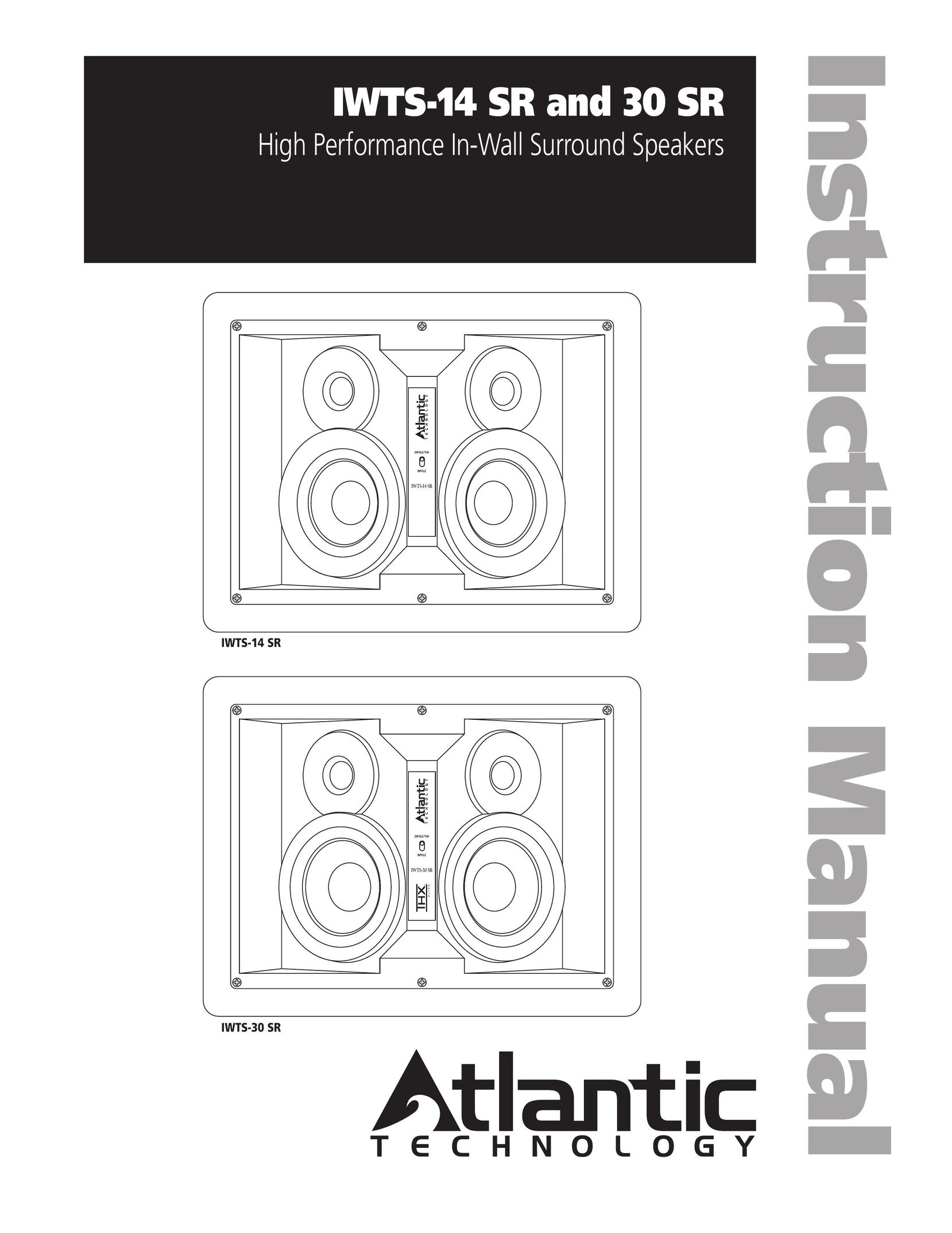 Atlantic Technology IWTS-30 SR Car Speaker User Manual
