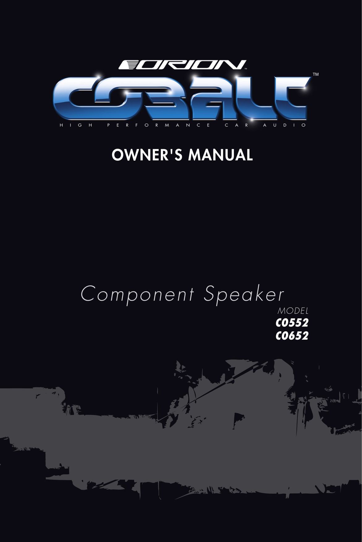 Directed Electronics CO552 Car Speaker User Manual