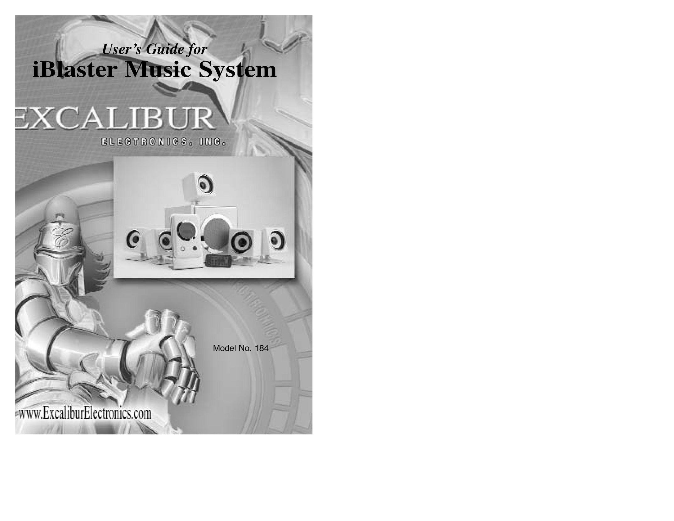 Excalibur electronic 184 Car Speaker User Manual