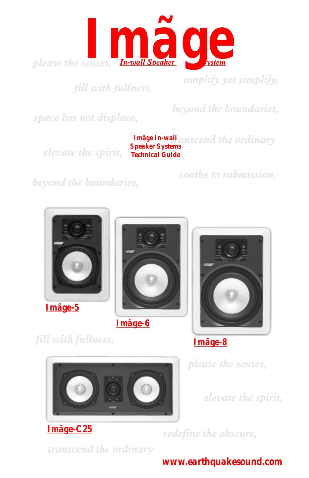 Image IMGE-5 Car Speaker User Manual