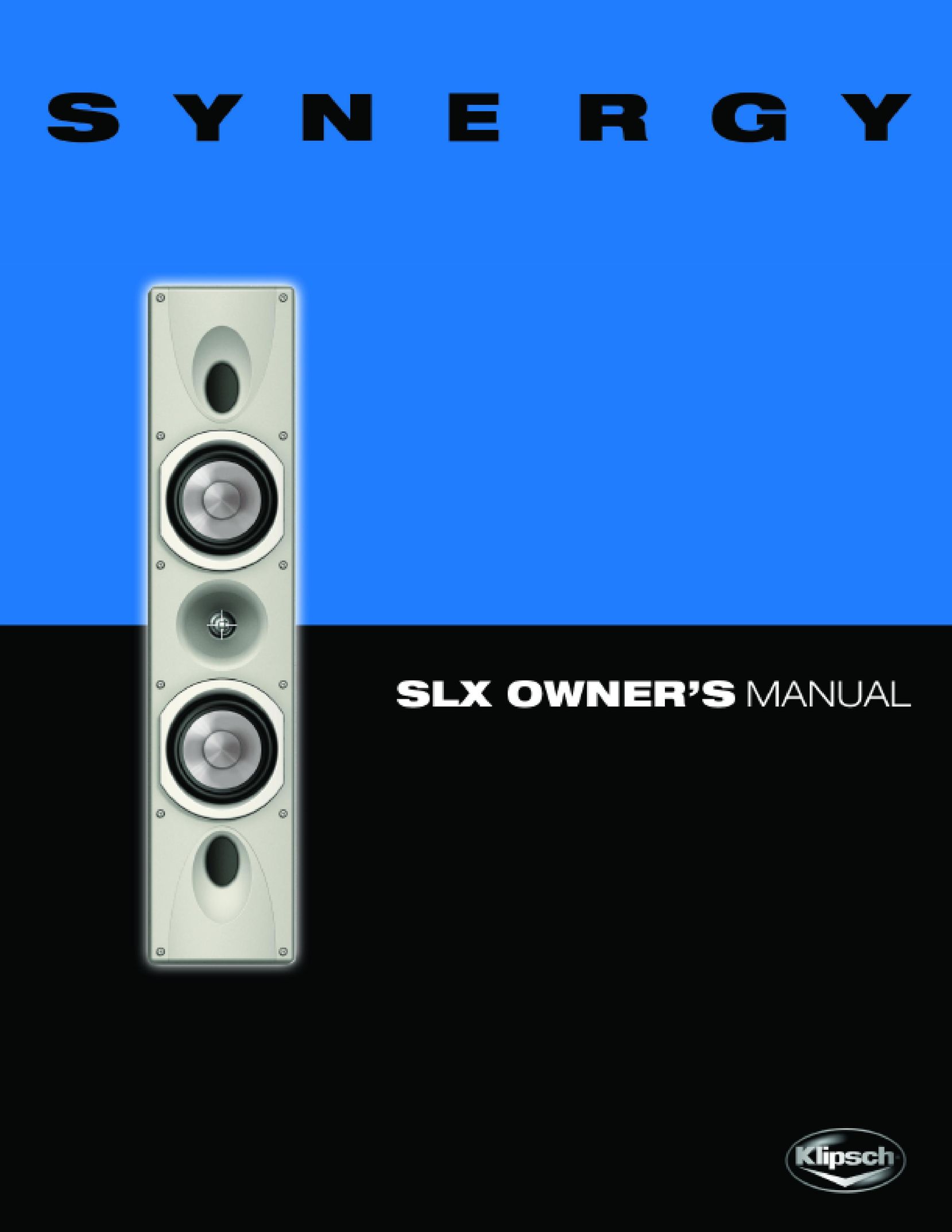 Klipsch Car Speaker Car Speaker User Manual