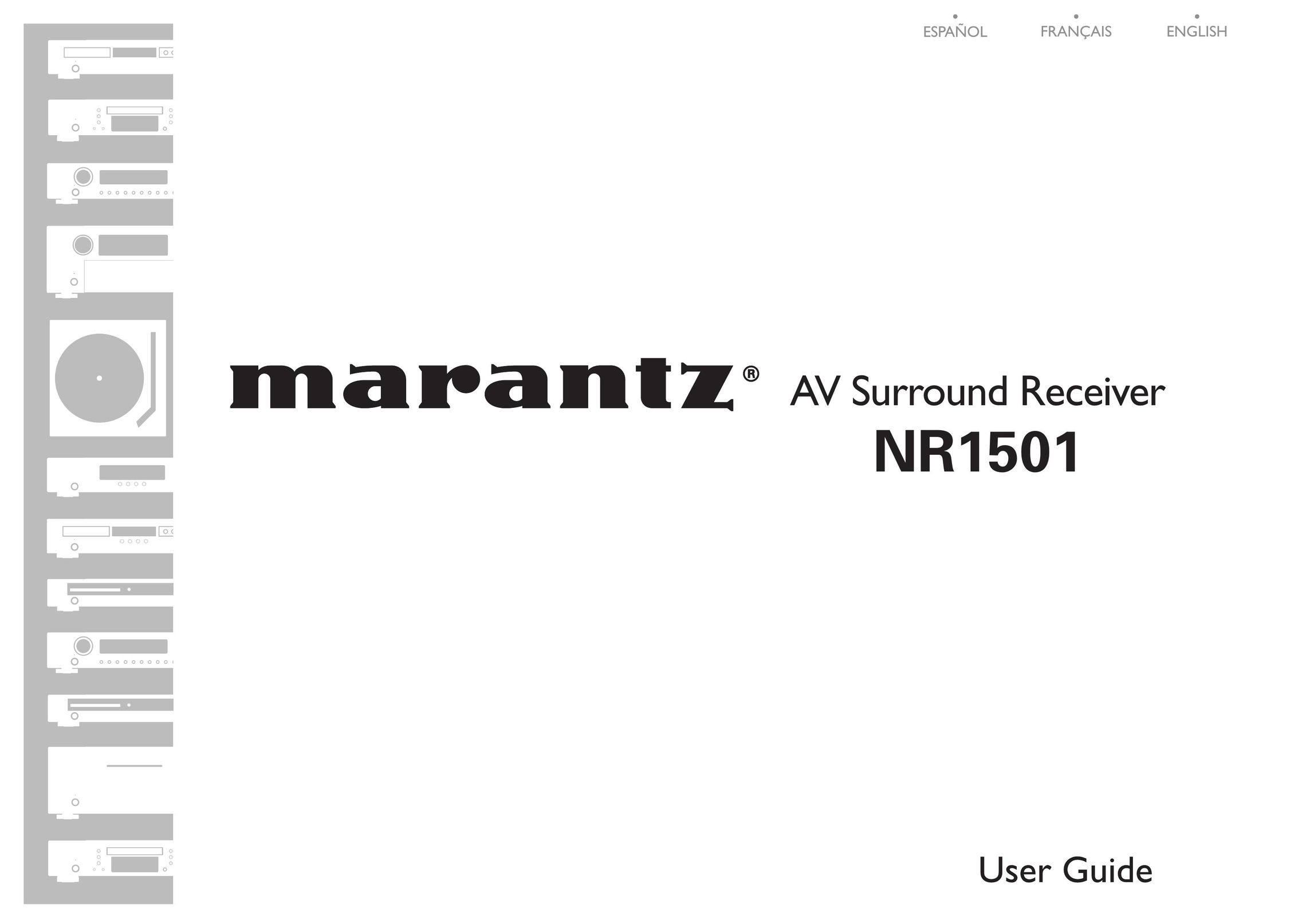 Marantz NR1501 Car Speaker User Manual