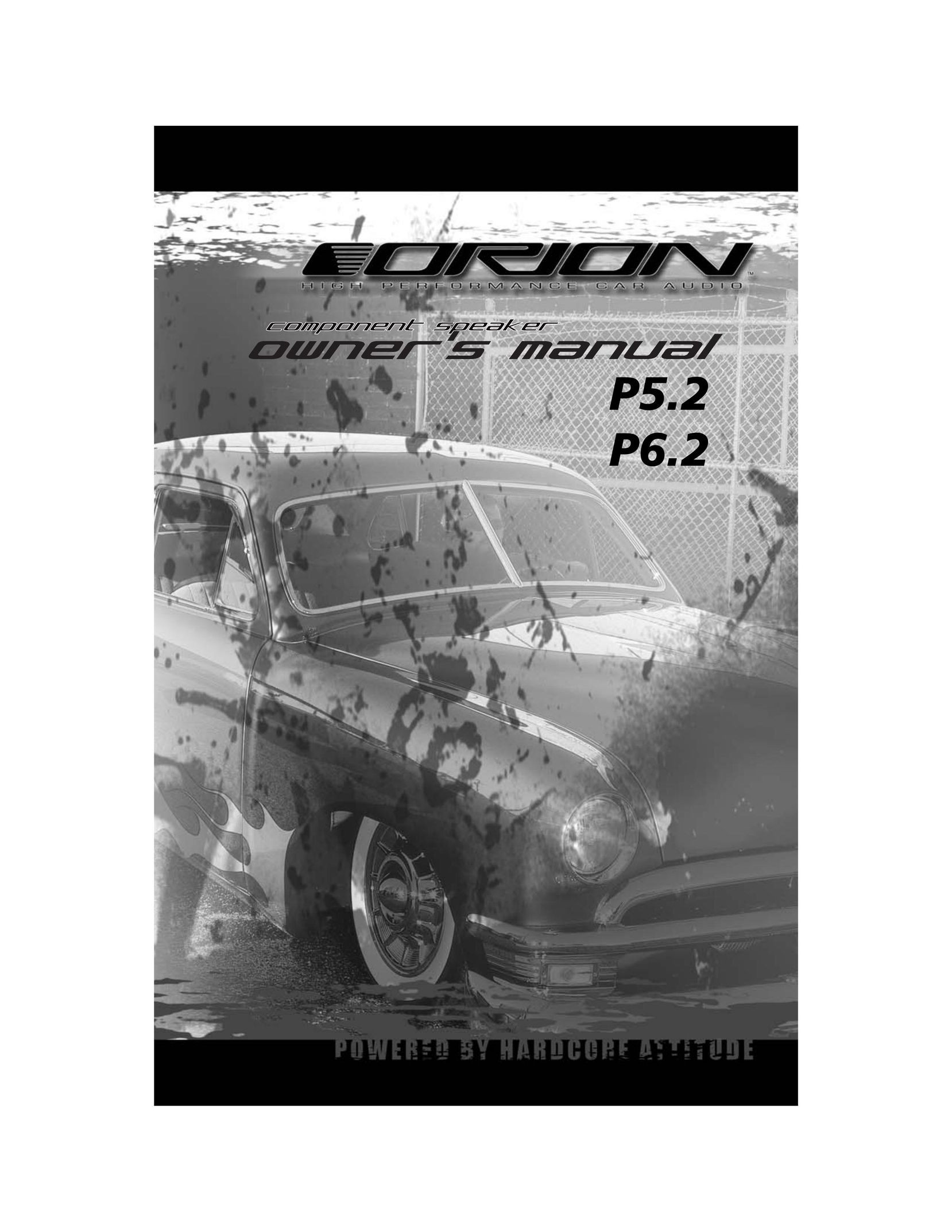 Orion Car Audio P5.2 Car Speaker User Manual