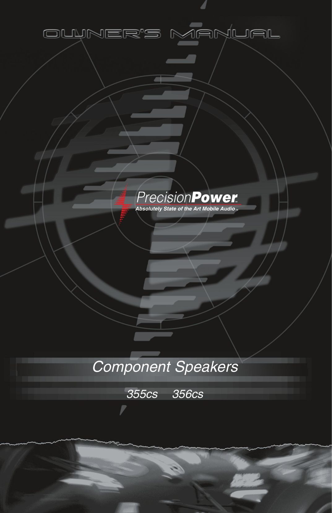 Precision Power 355cs Car Speaker User Manual