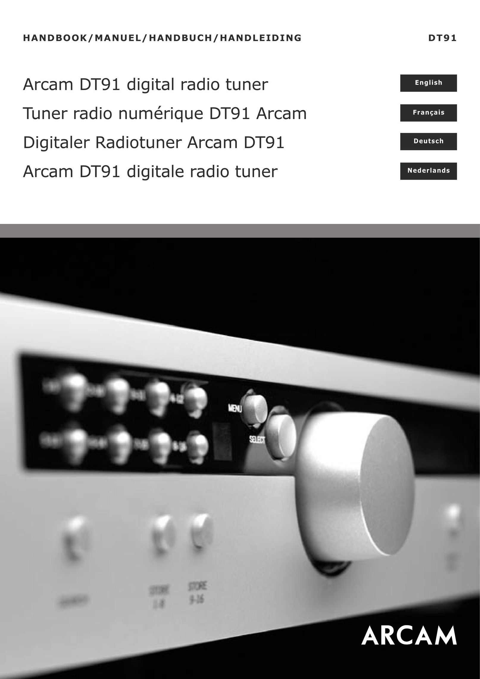 Arcam DT91 Car Stereo System User Manual