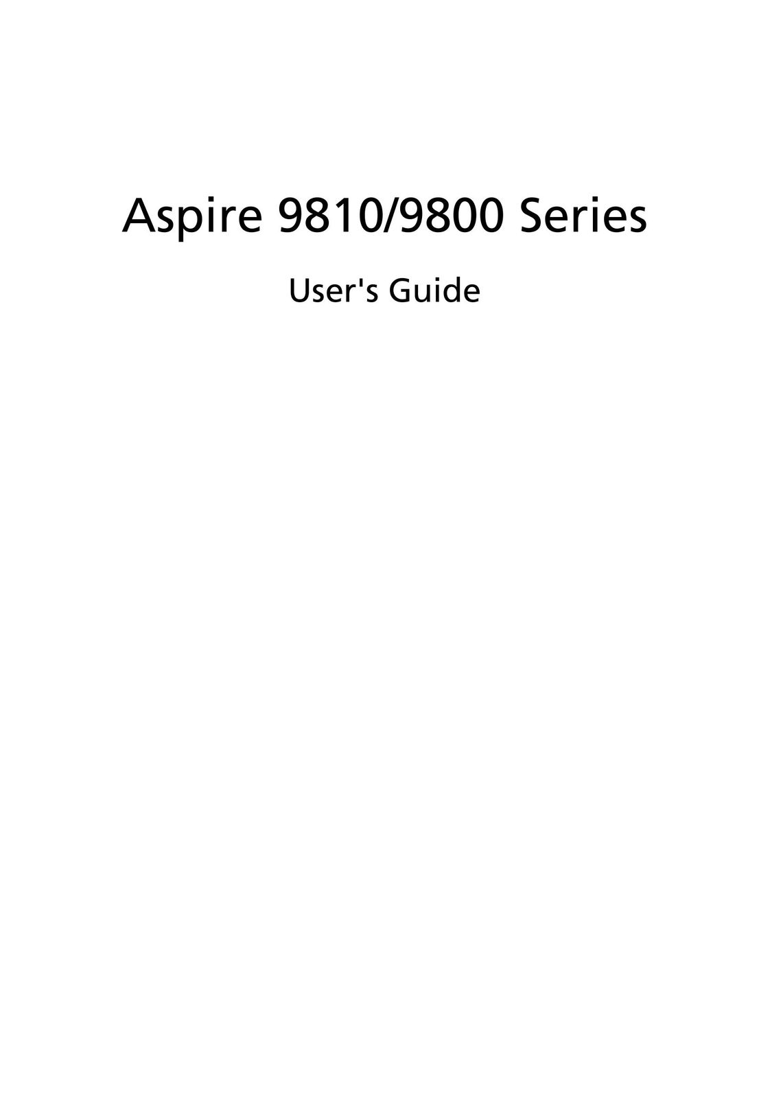 Aspire Digital 9800 Car Stereo System User Manual