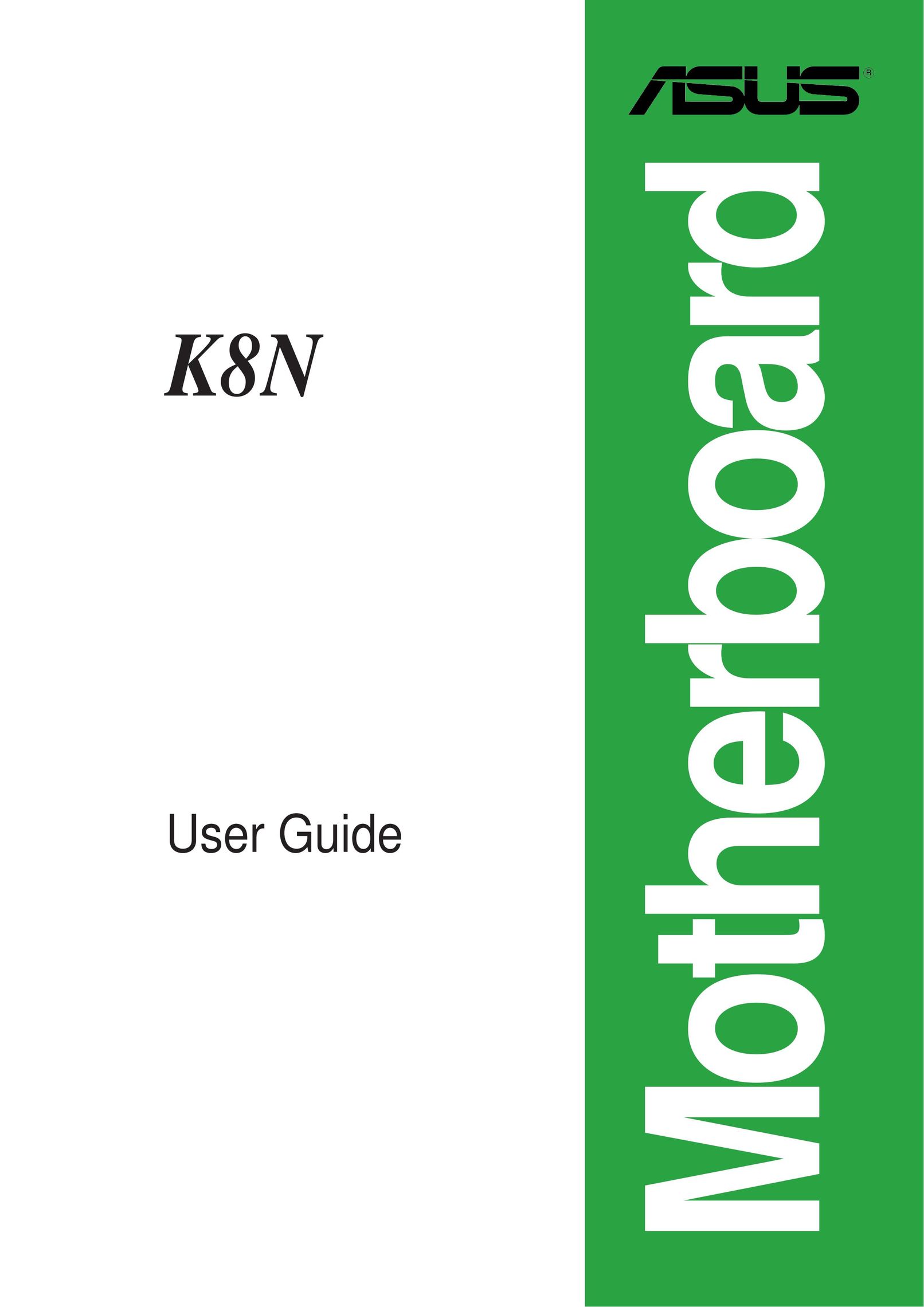 Asus K8N Car Stereo System User Manual