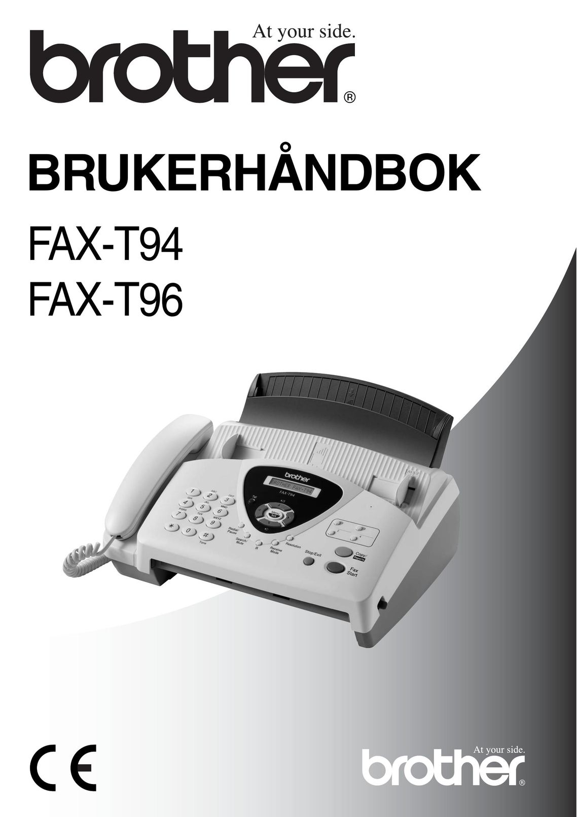 Brother FAX-T94 Car Stereo System User Manual