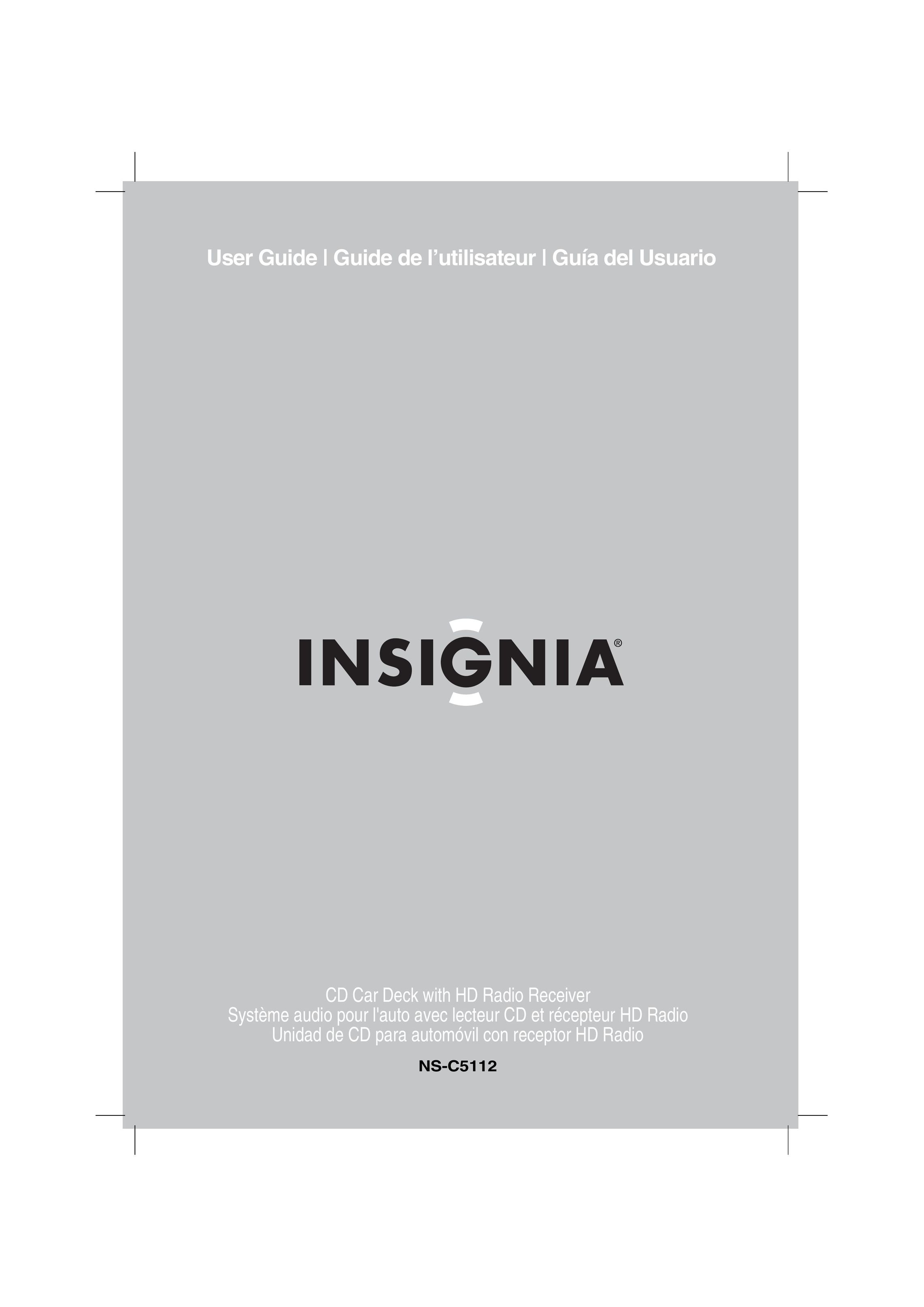 Insignia NS-C5112 Car Stereo System User Manual