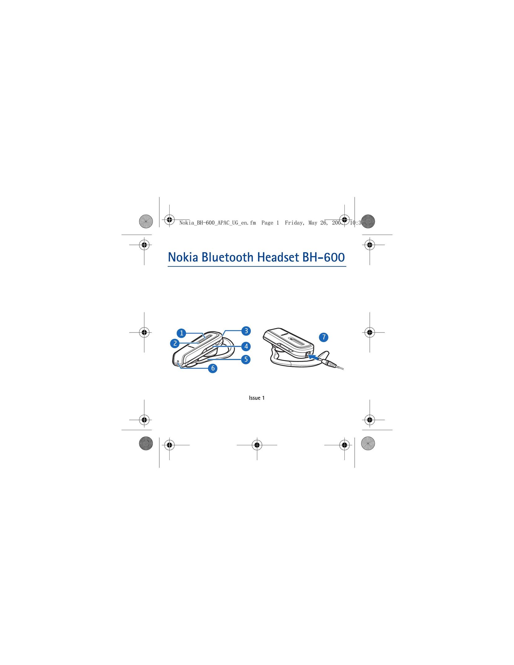 Nokia BH-600 Car Stereo System User Manual