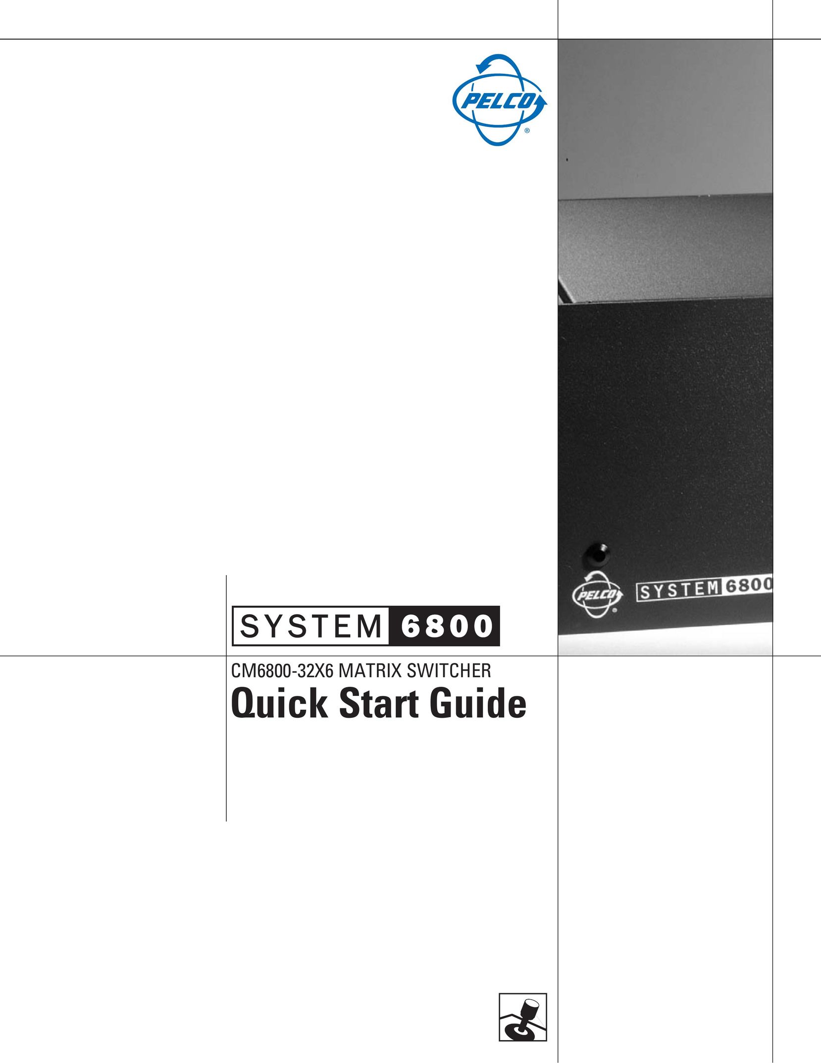 Pelco CM6800-32X6 Car Stereo System User Manual