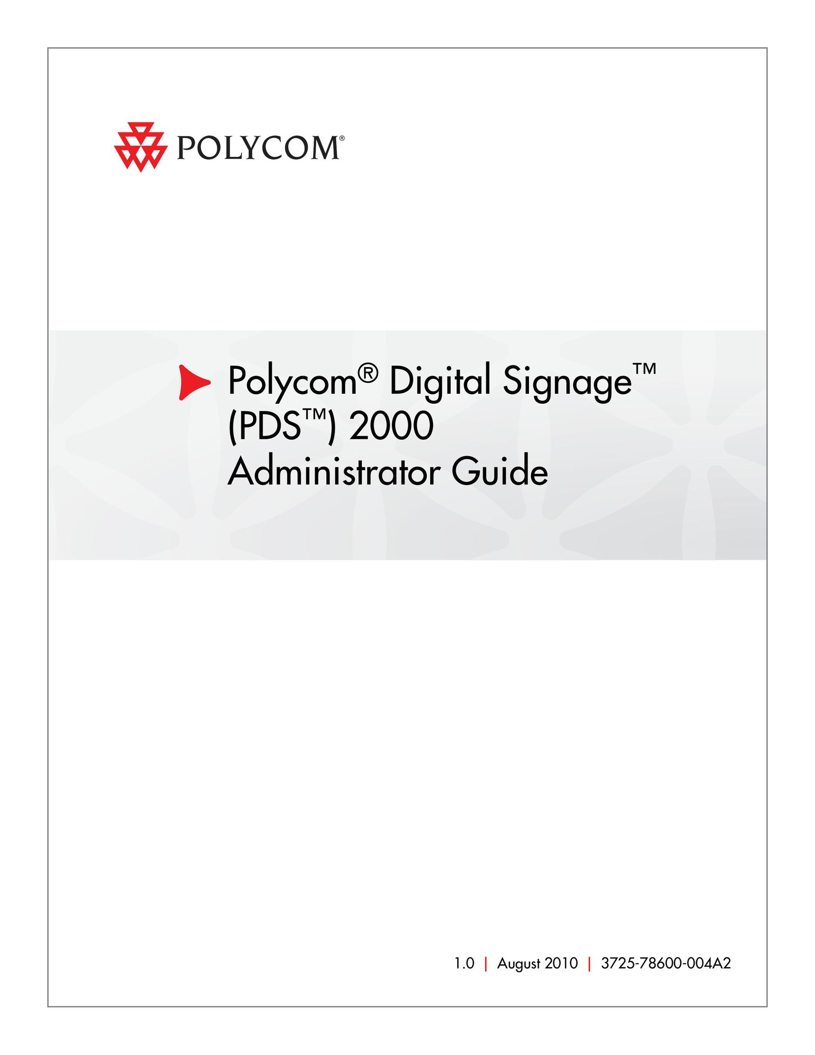 Polycom PDS 2000 Car Stereo System User Manual