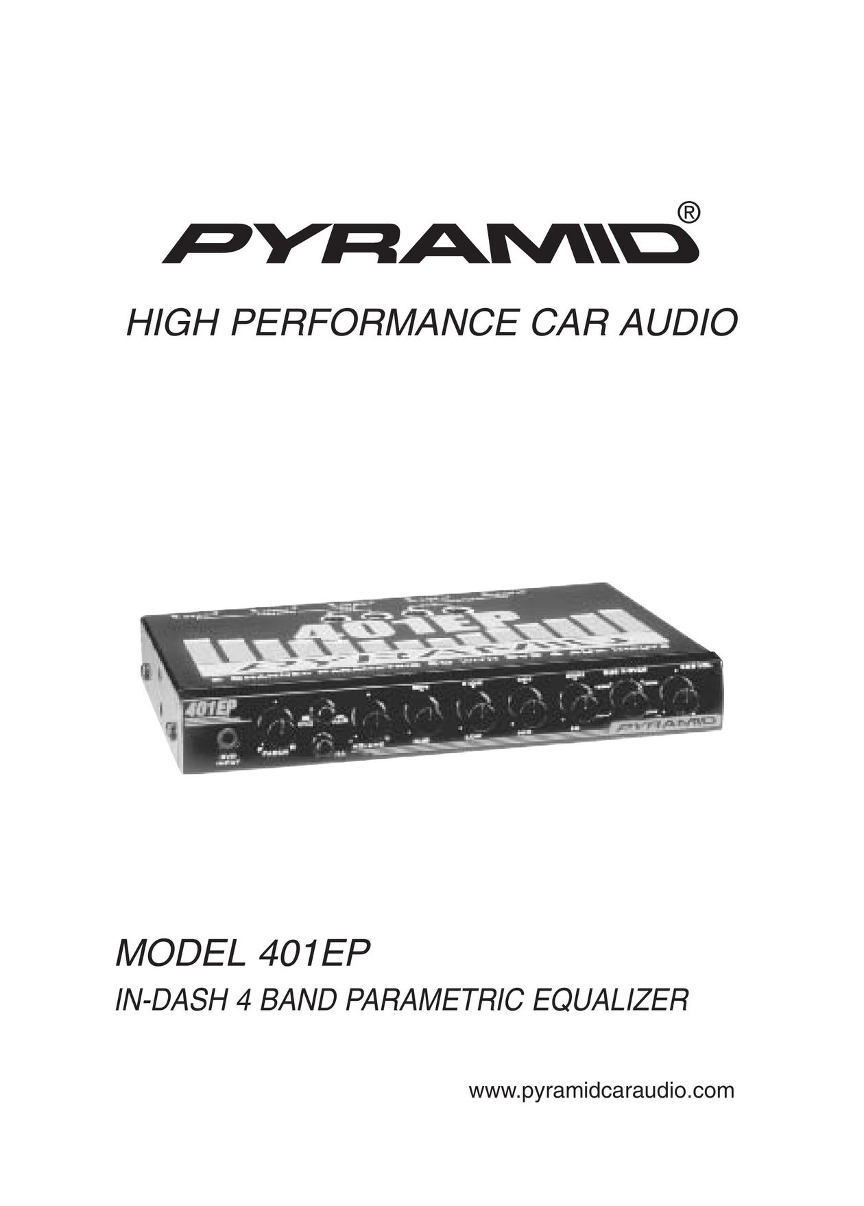 Pyramid Car Audio 401EP Car Stereo System User Manual
