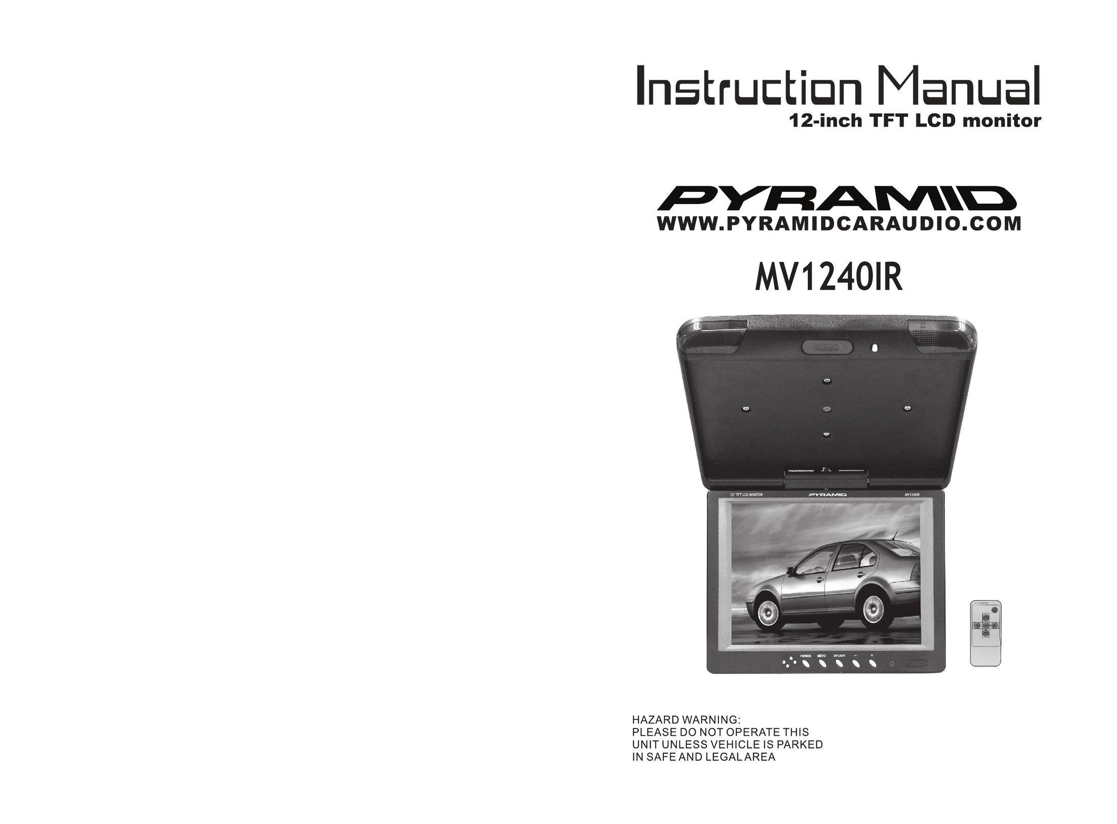 Pyramid Car Audio MV1240IR Car Stereo System User Manual