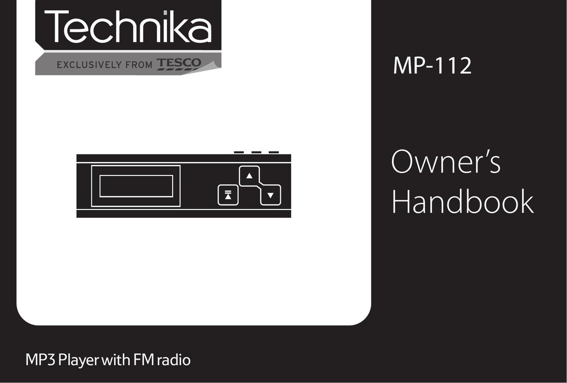 Technika MP-112 Car Stereo System User Manual